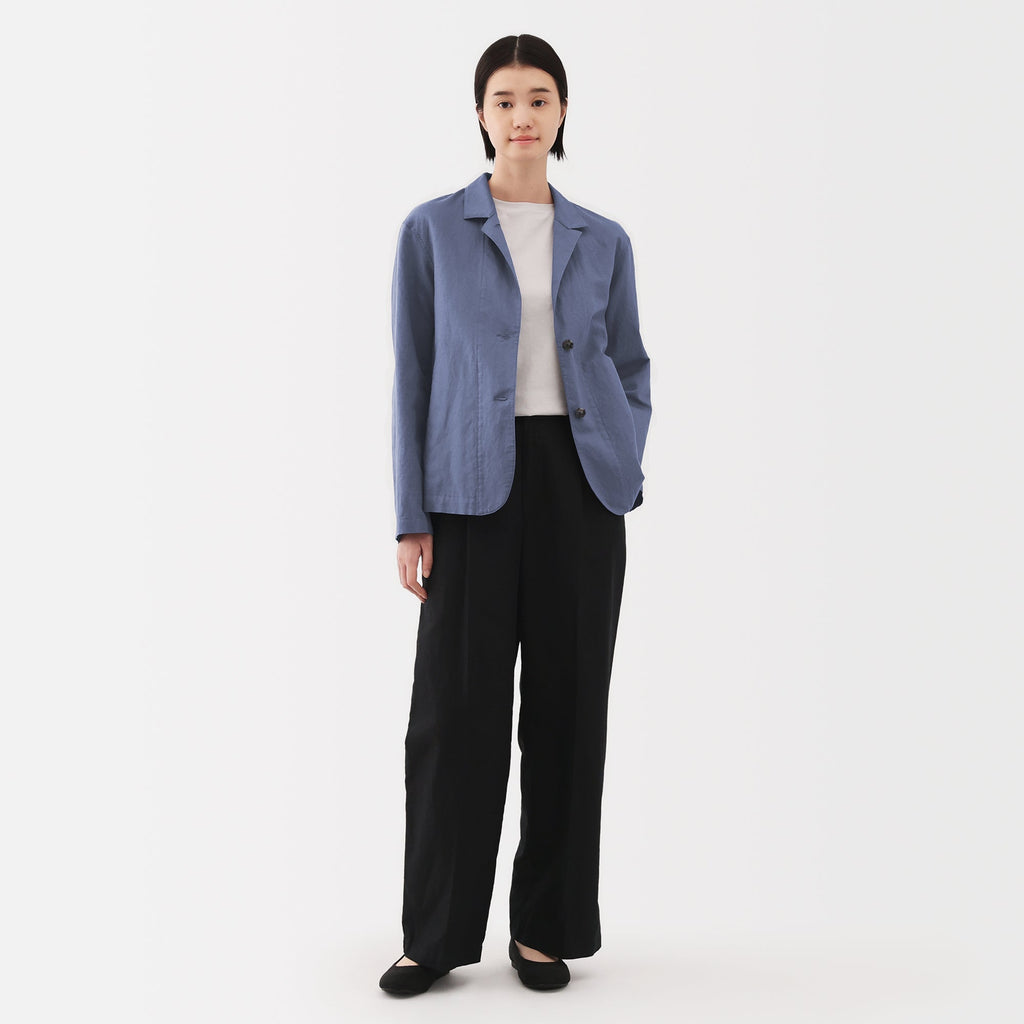 Women's Hemp Cotton Shirt Jacket