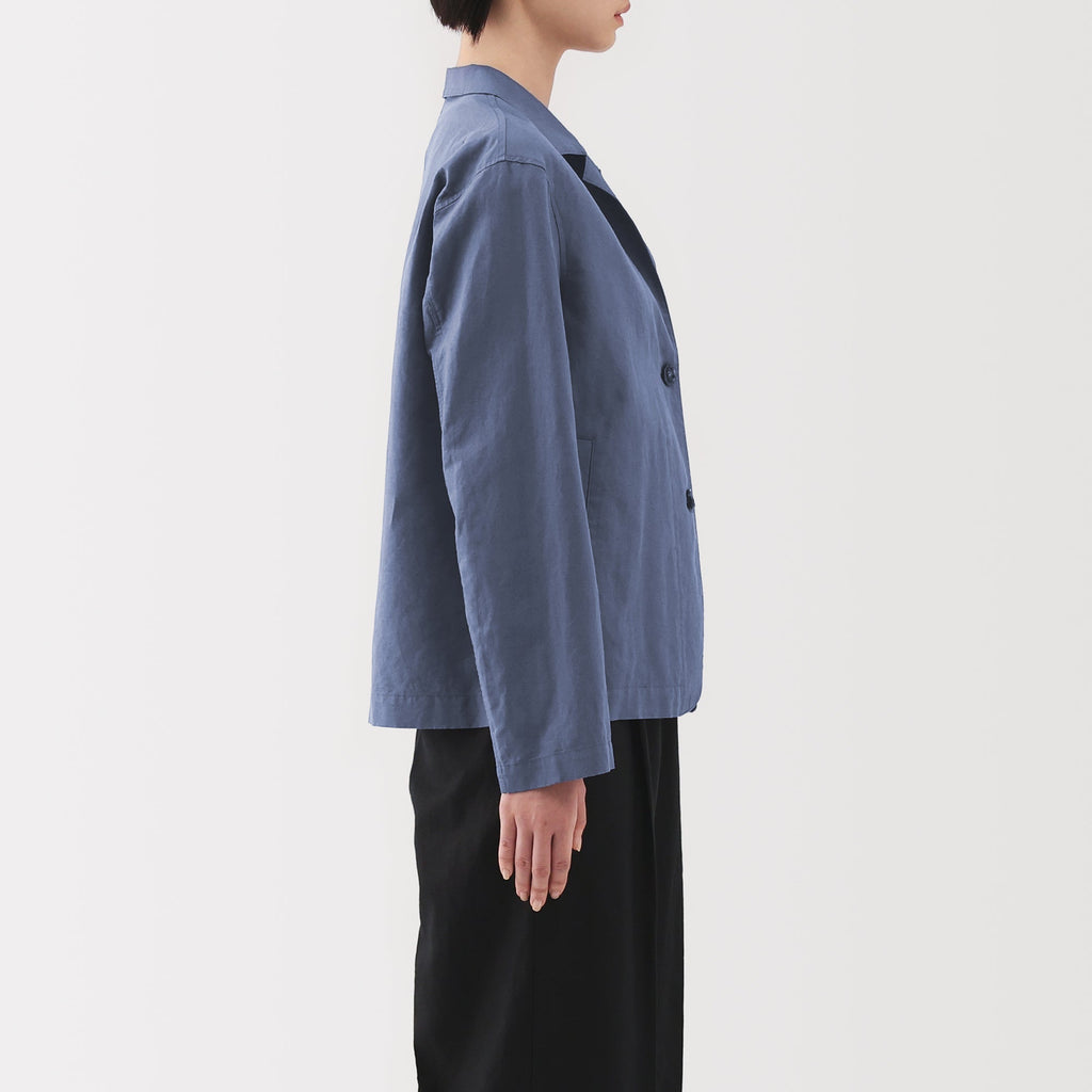 Women's Hemp Cotton Shirt Jacket