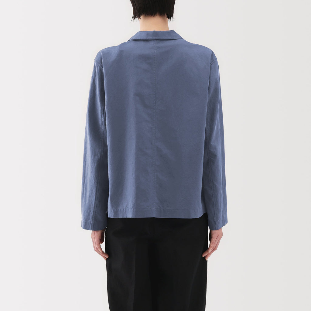 Women's Hemp Cotton Shirt Jacket