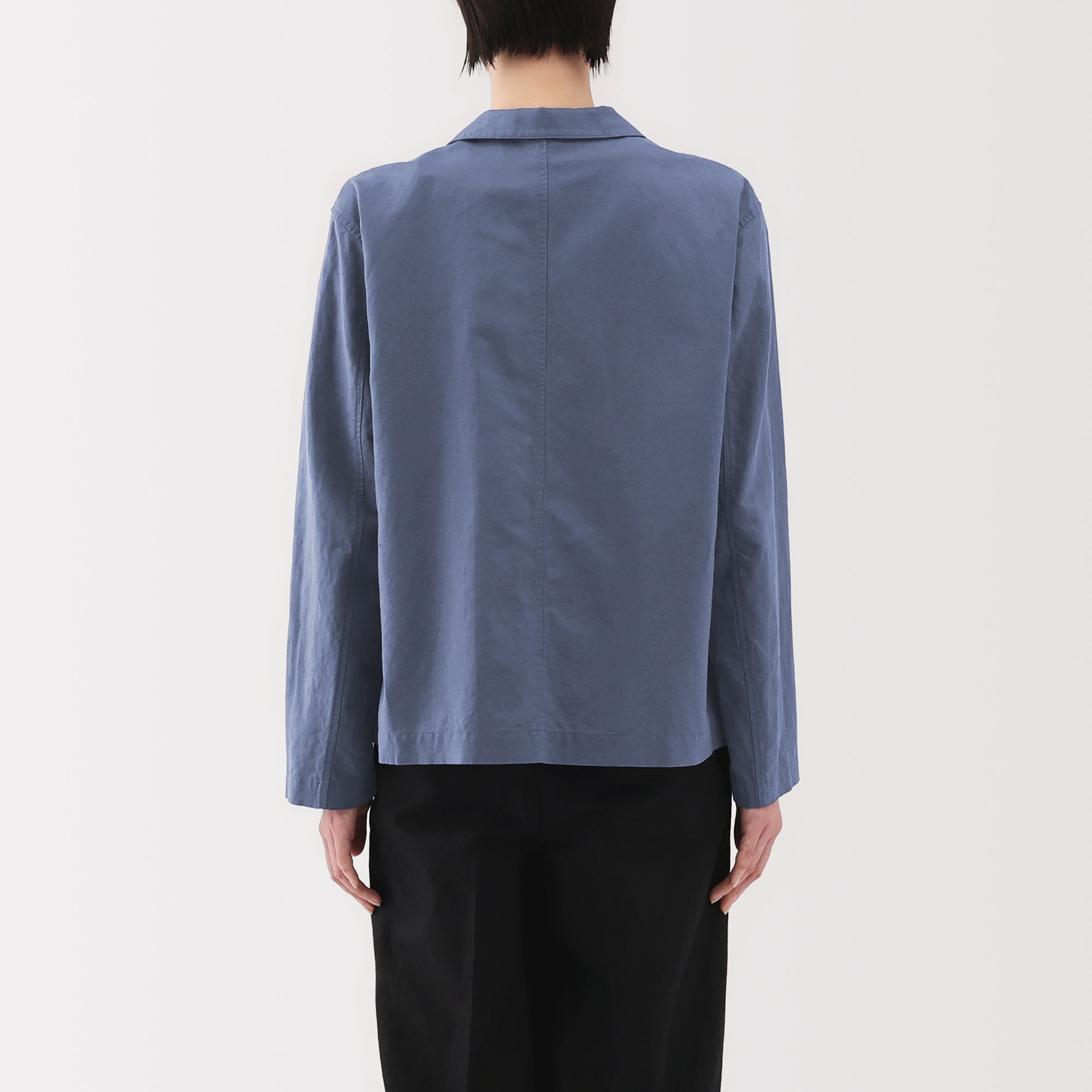 Women's Hemp Cotton Shirt Jacket