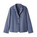 Women's Hemp Cotton Shirt Jacket