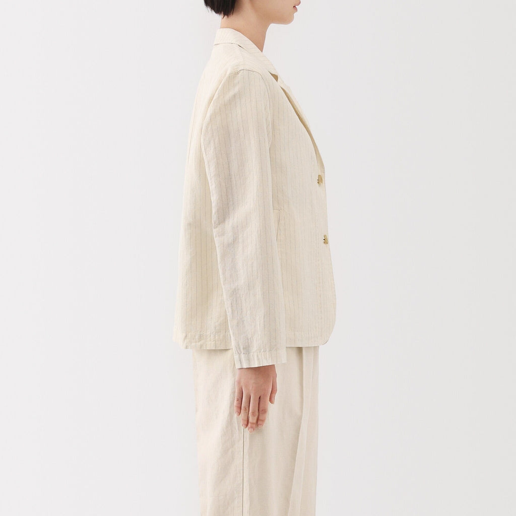 Women's Hemp Cotton Shirt Jacket