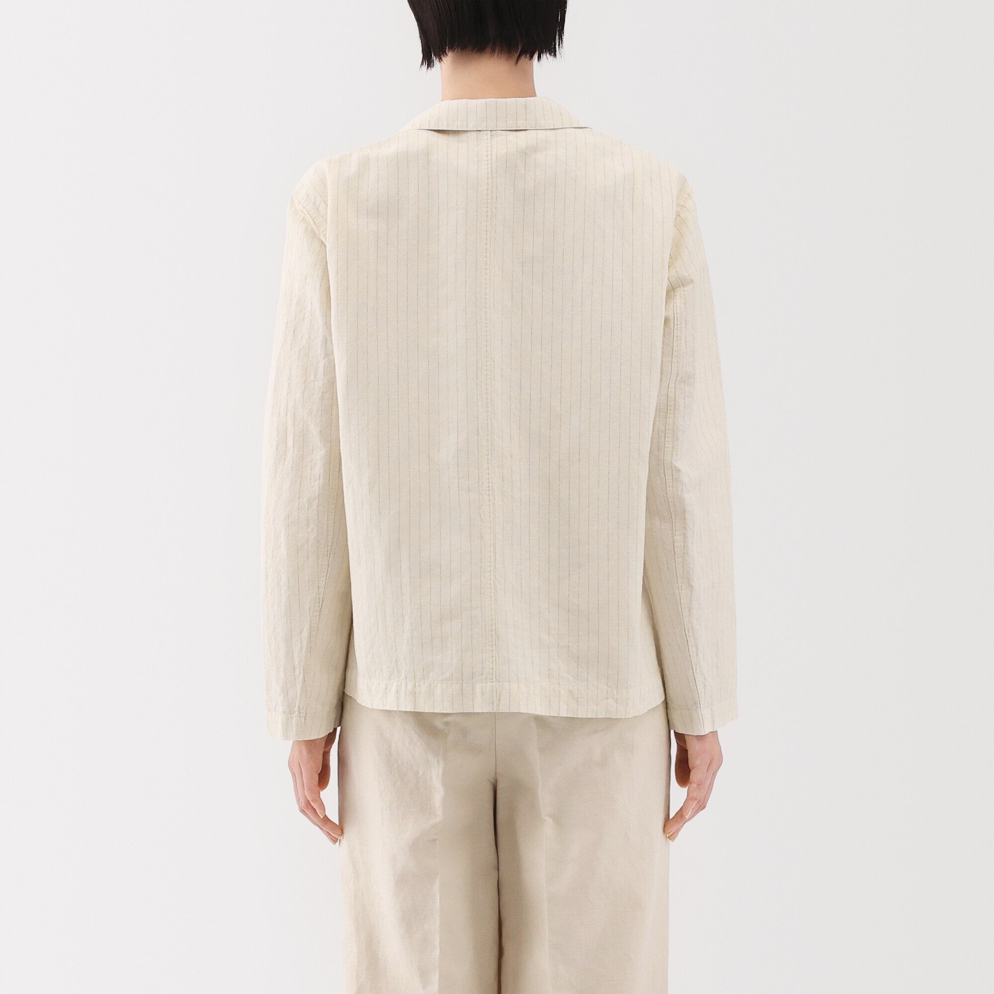 Women's Hemp Cotton Shirt Jacket