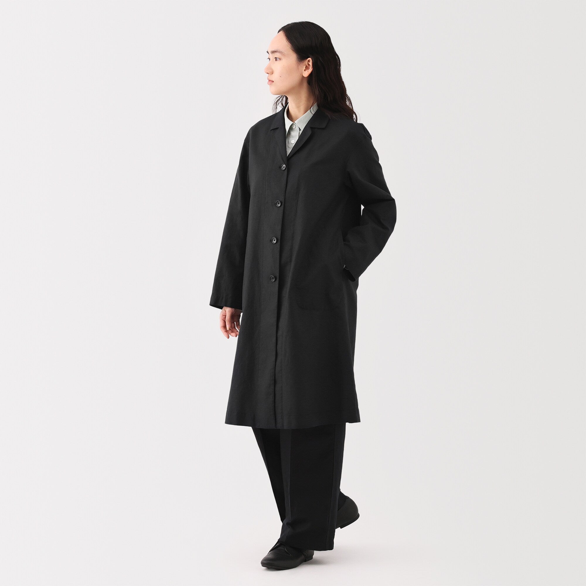 Women's Hemp Cotton Coat