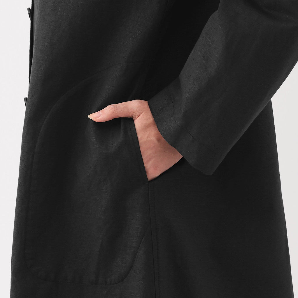 Women's Hemp Cotton Coat
