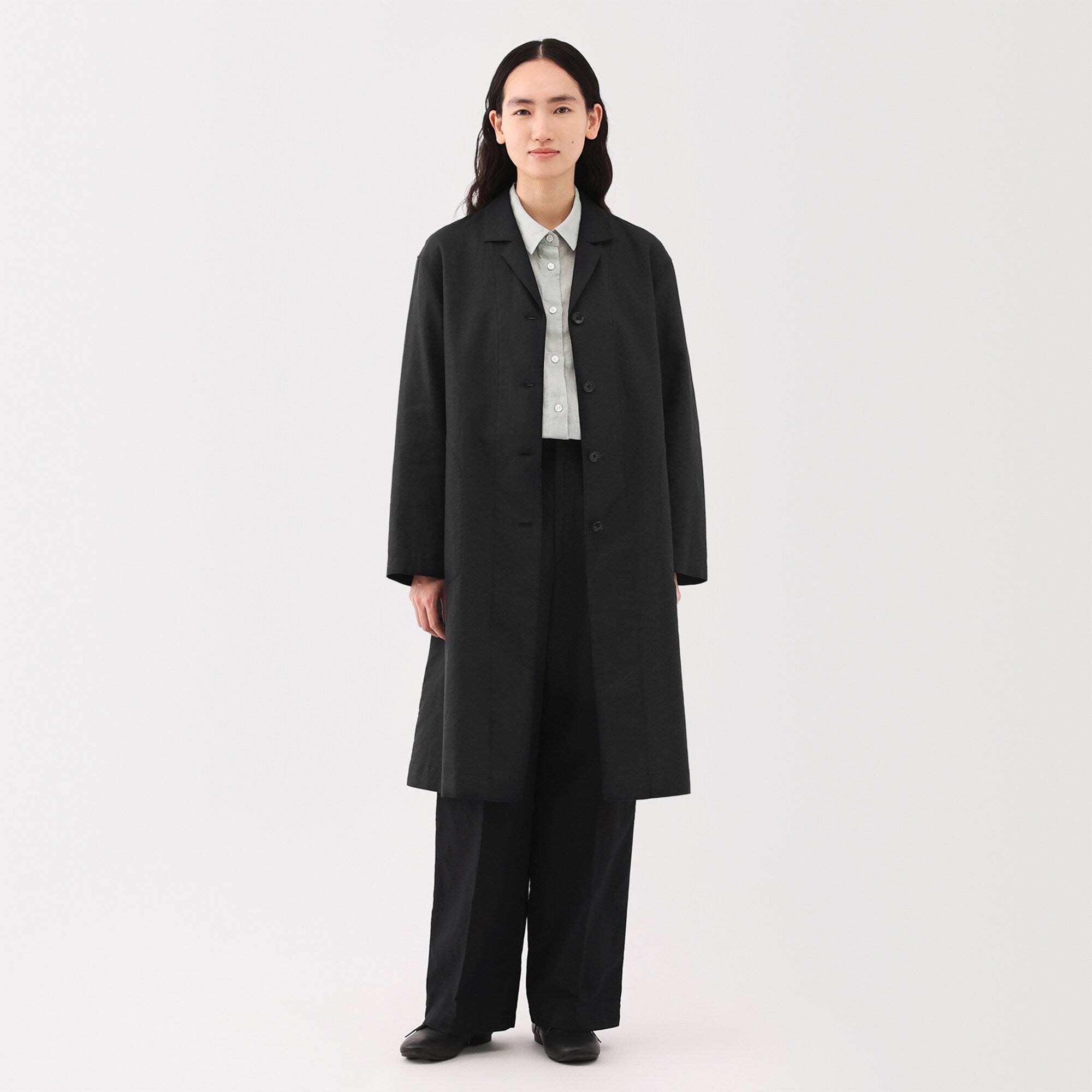 Women's Hemp Cotton Coat