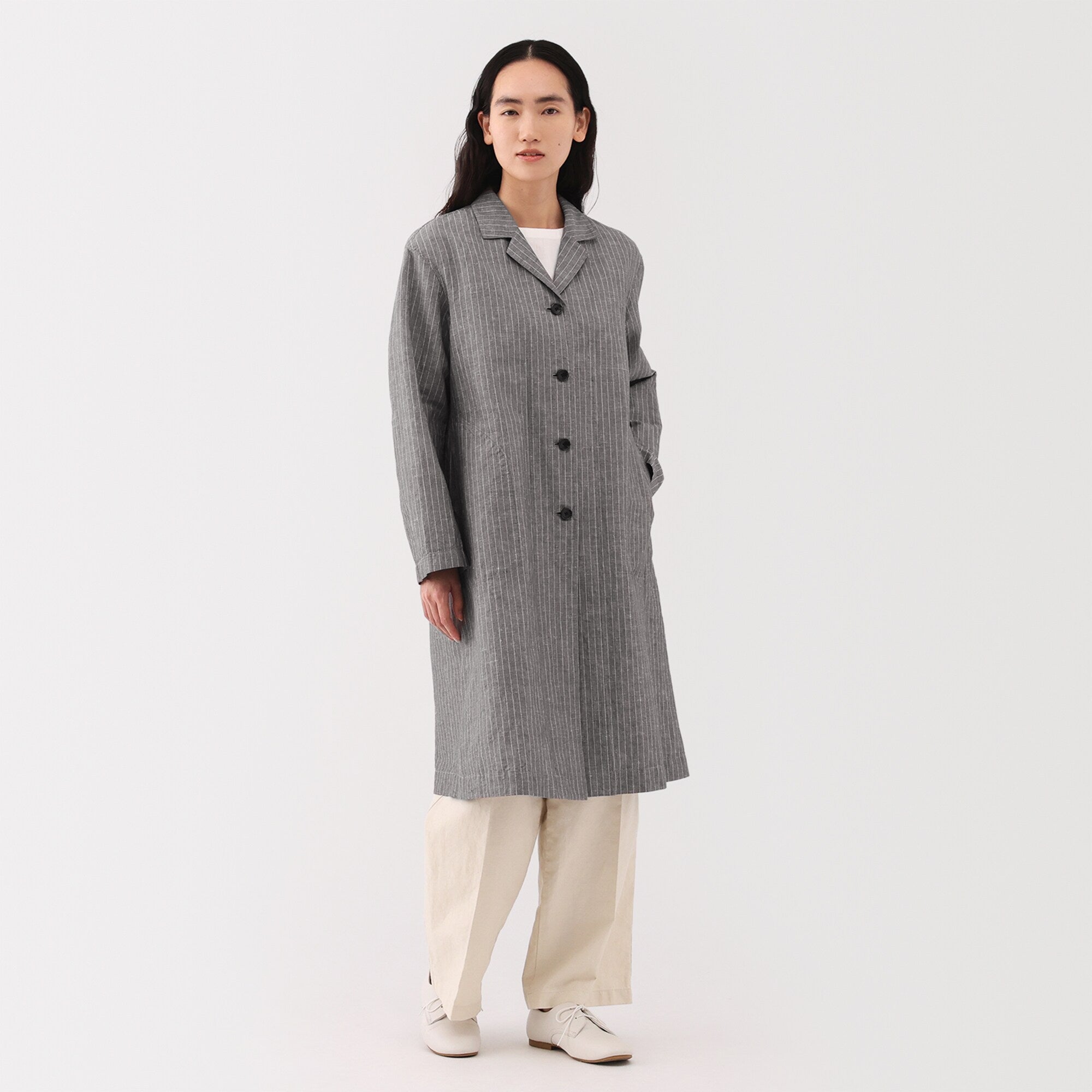 Women's Hemp Cotton Coat