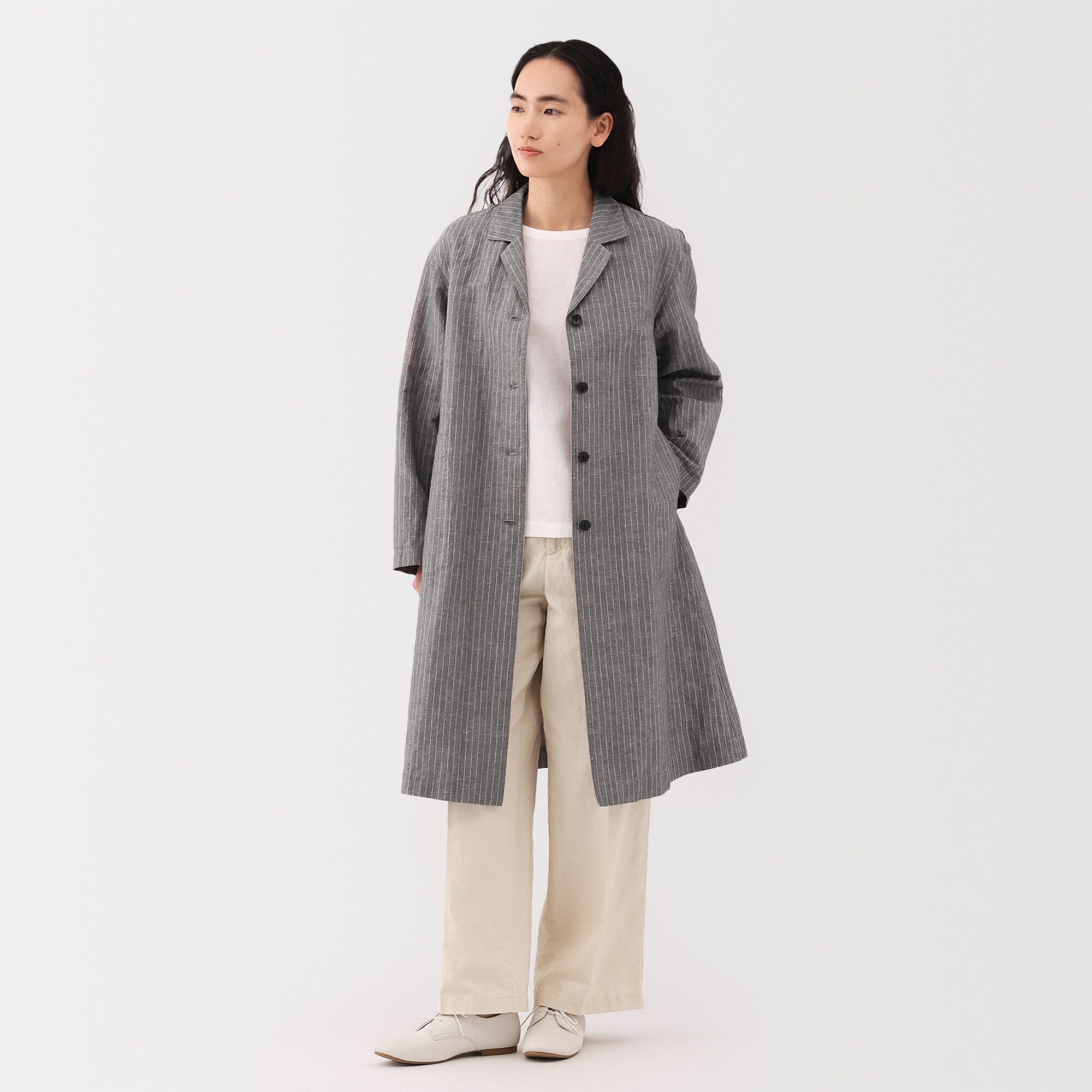 Women's Hemp Cotton Coat