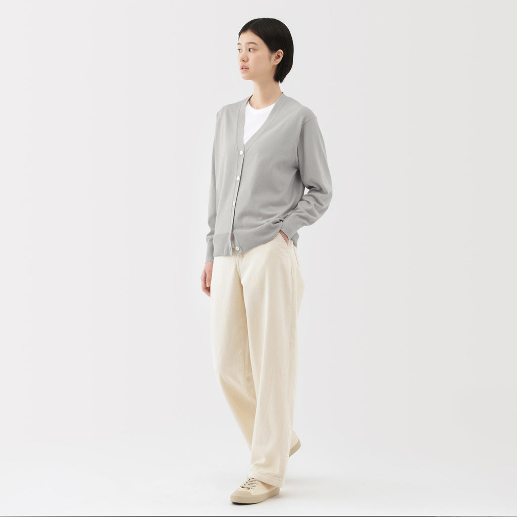 Women's Light Knit V-Neck Cardigan