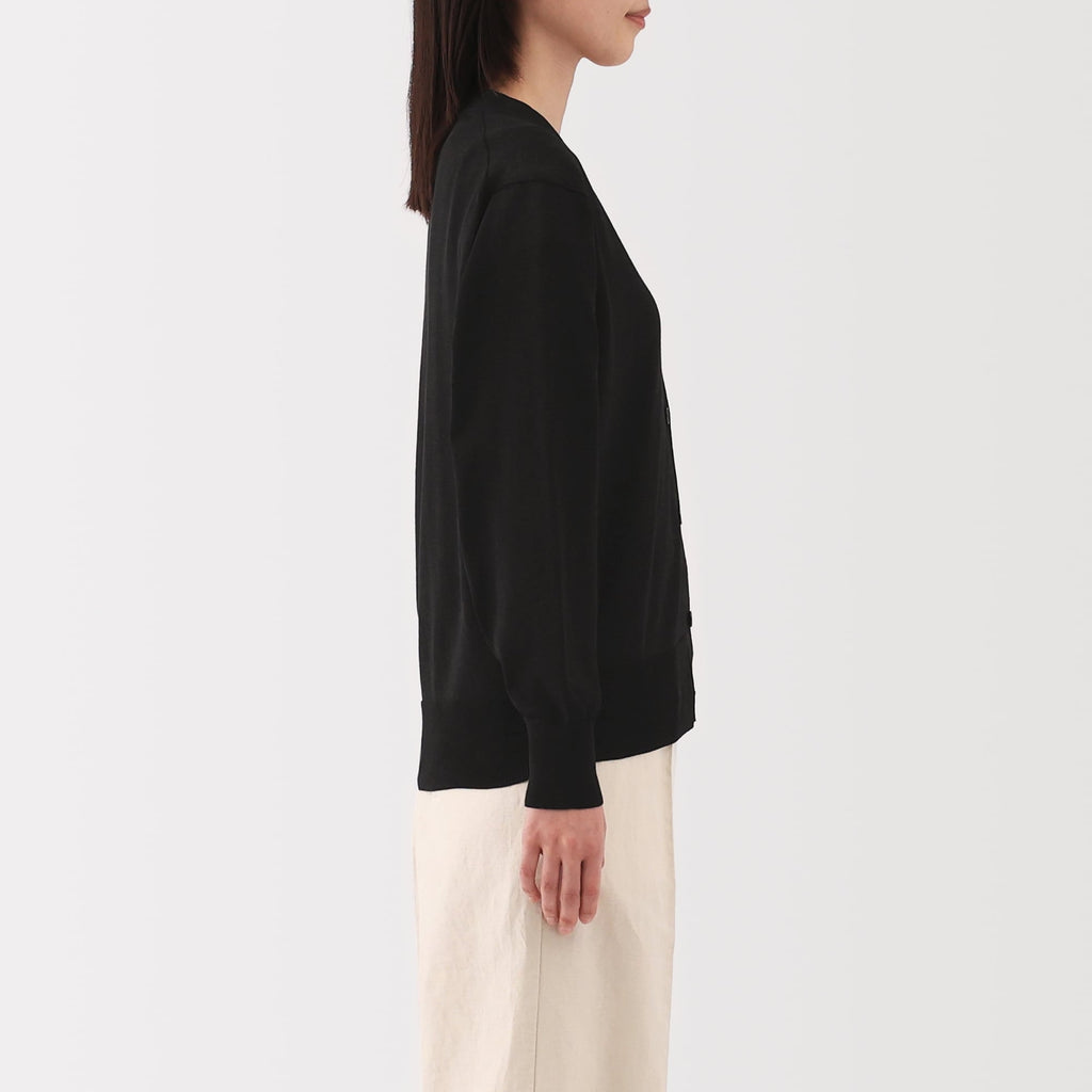 Women's Light Knit V-Neck Cardigan