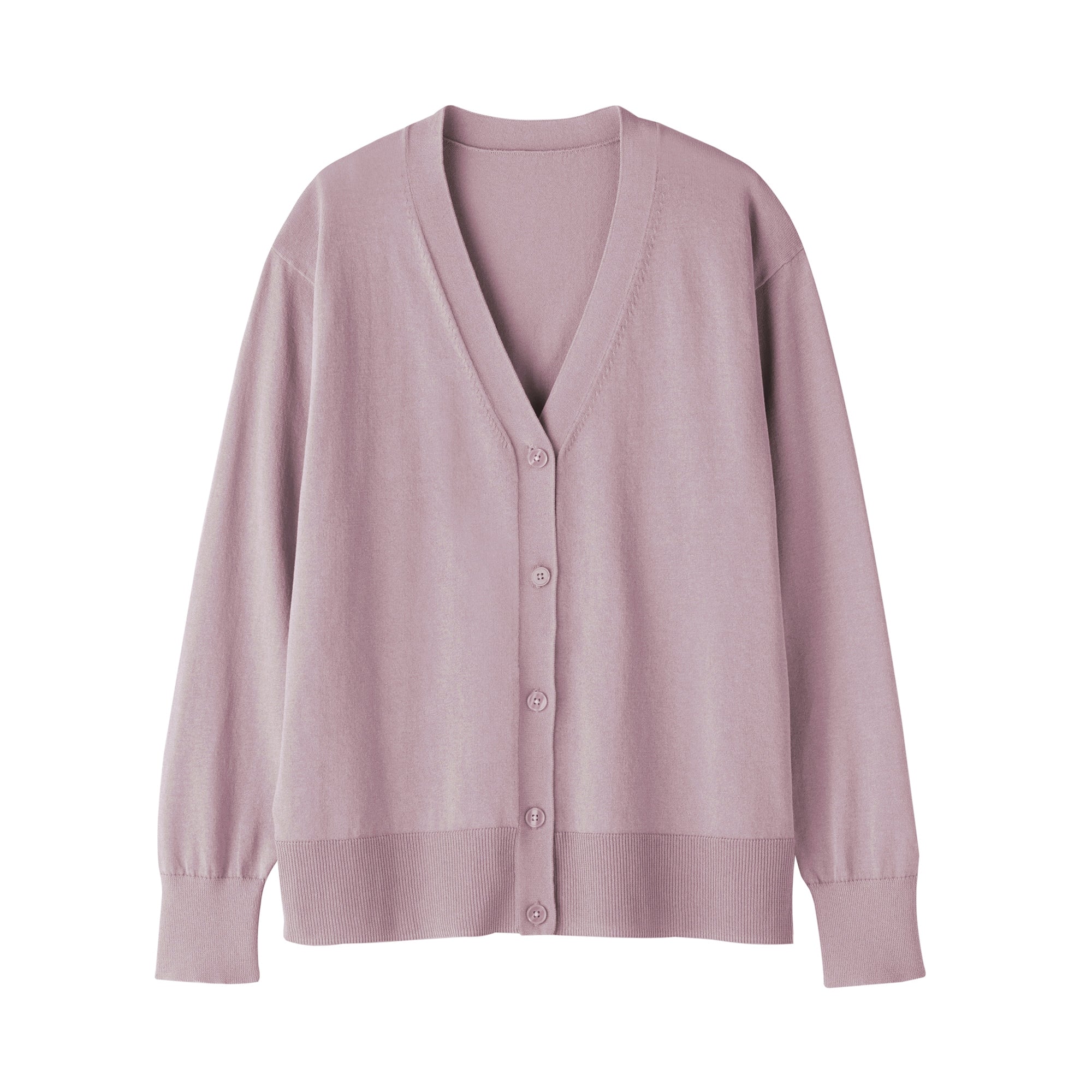 Women's Light Knit V-Neck Cardigan