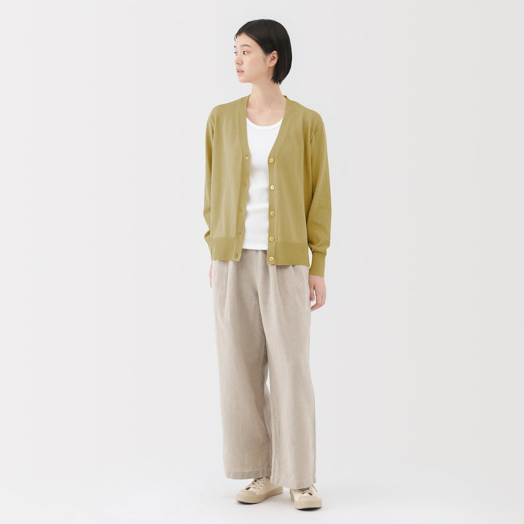 Women's Light Knit V-Neck Cardigan
