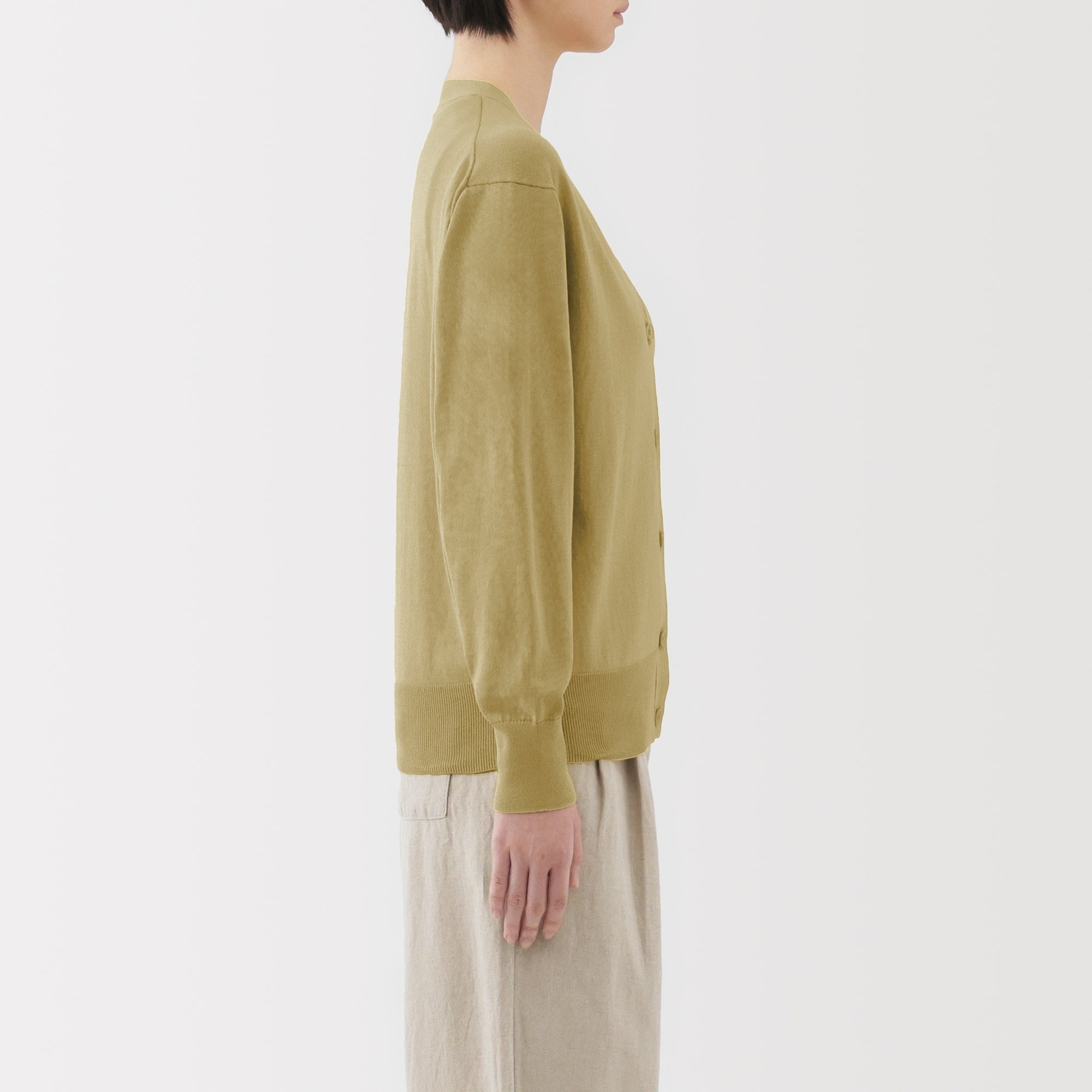 Women's Light Knit V-Neck Cardigan