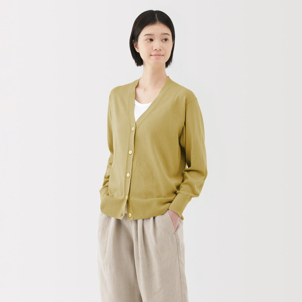 Women's Light Knit V-Neck Cardigan