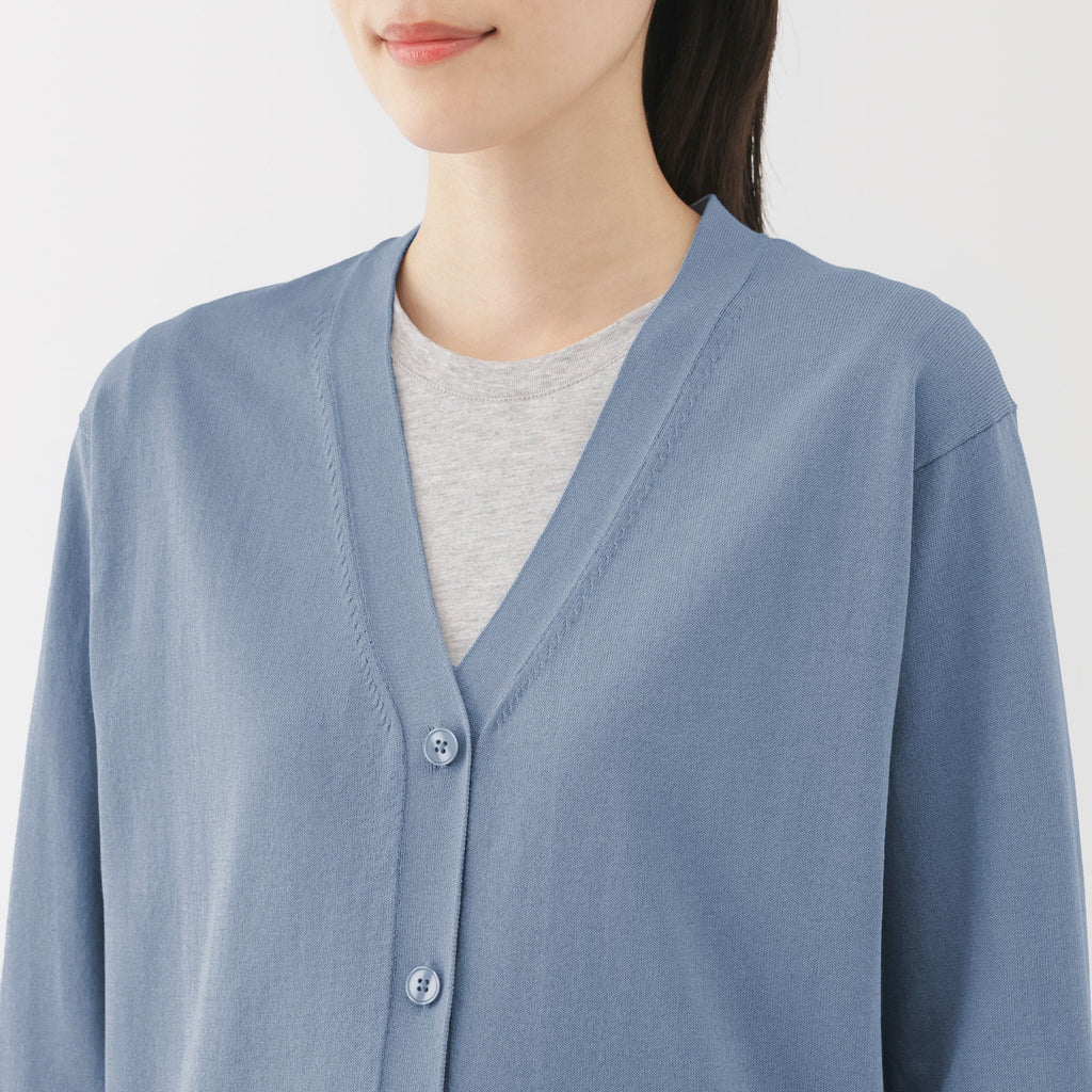 Women's Light Knit V-Neck Cardigan