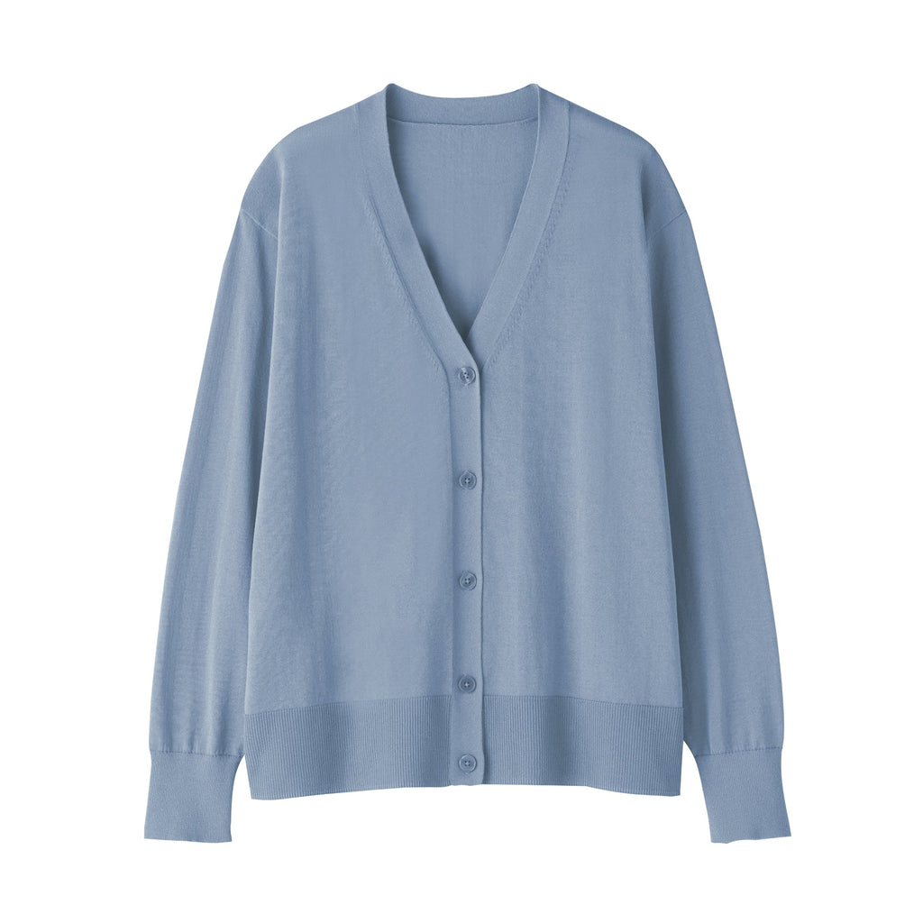 Women's Light Knit V-Neck Cardigan
