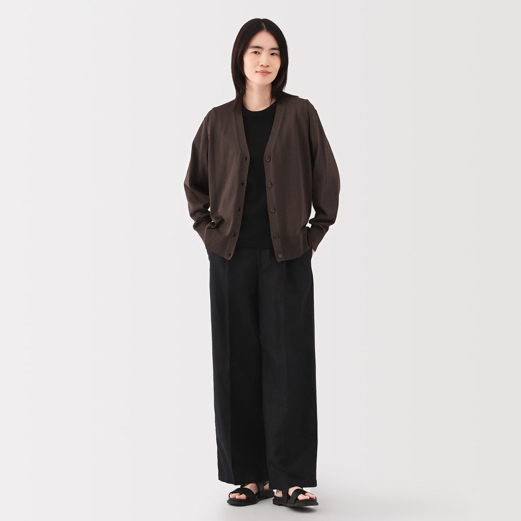 Women's Light Knit V-Neck Cardigan