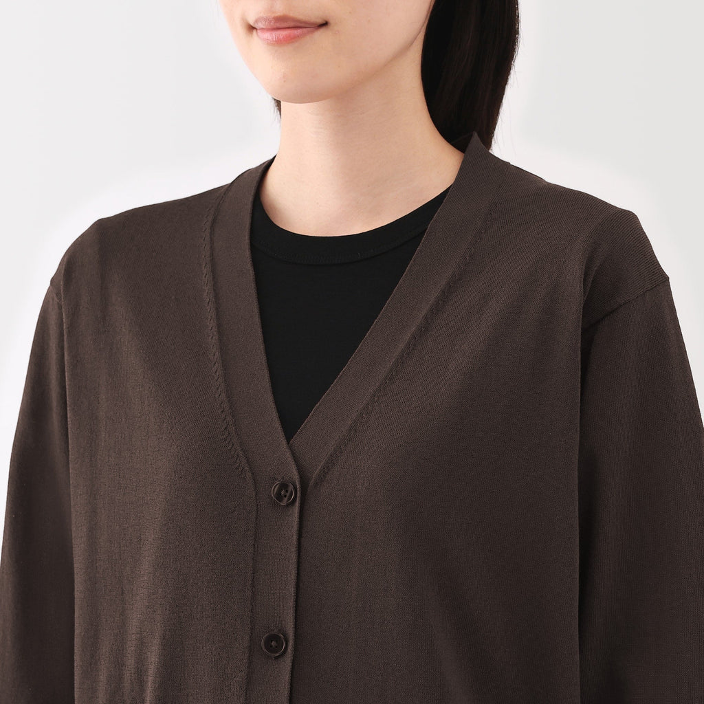 Women's Light Knit V-Neck Cardigan