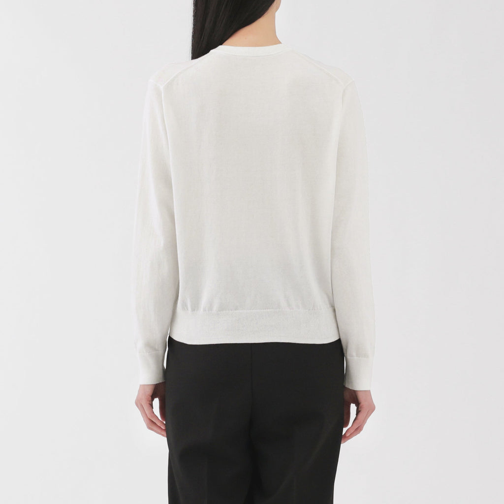 Women's High Twist Crewneck Cardigan