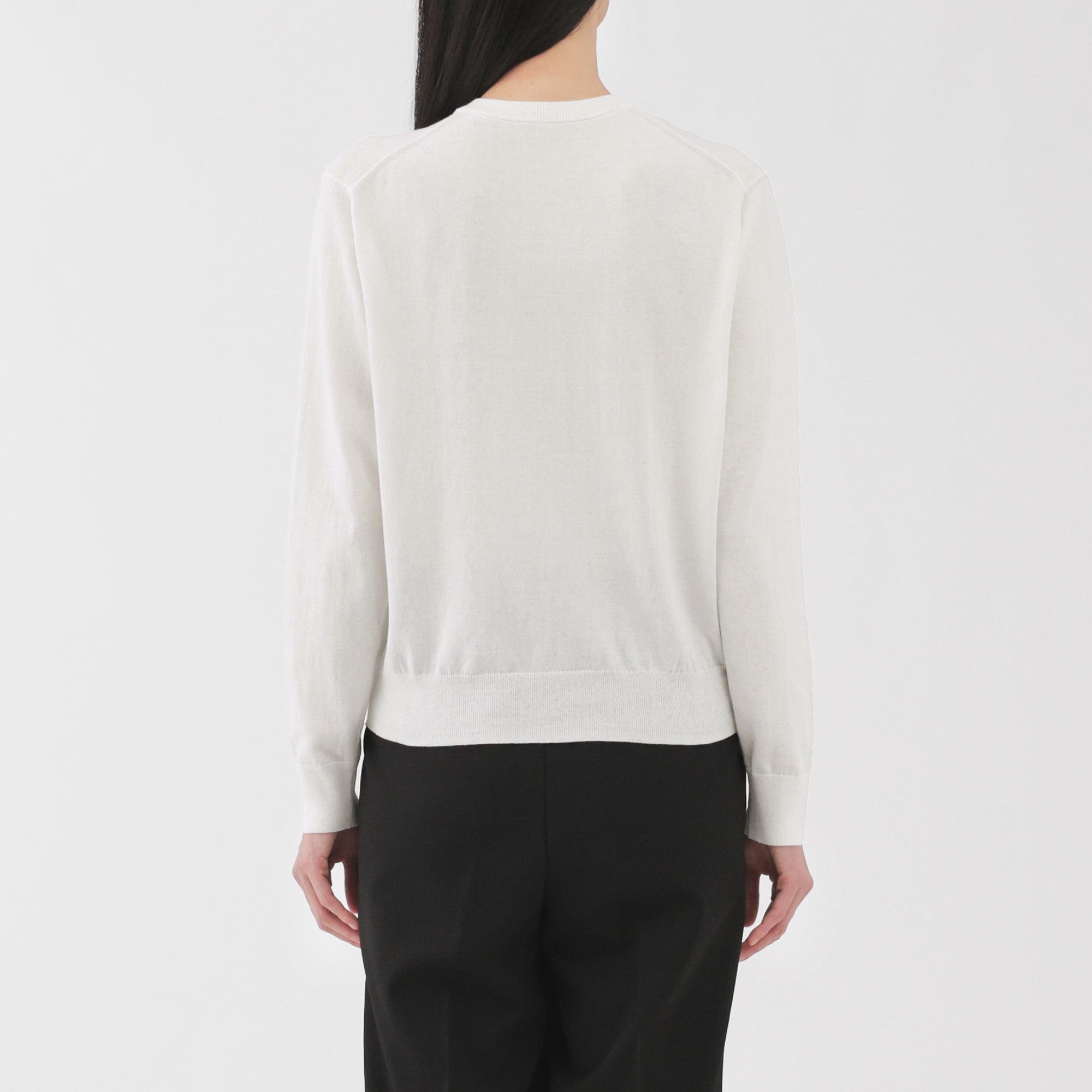 Women's High Twist Crewneck Cardigan