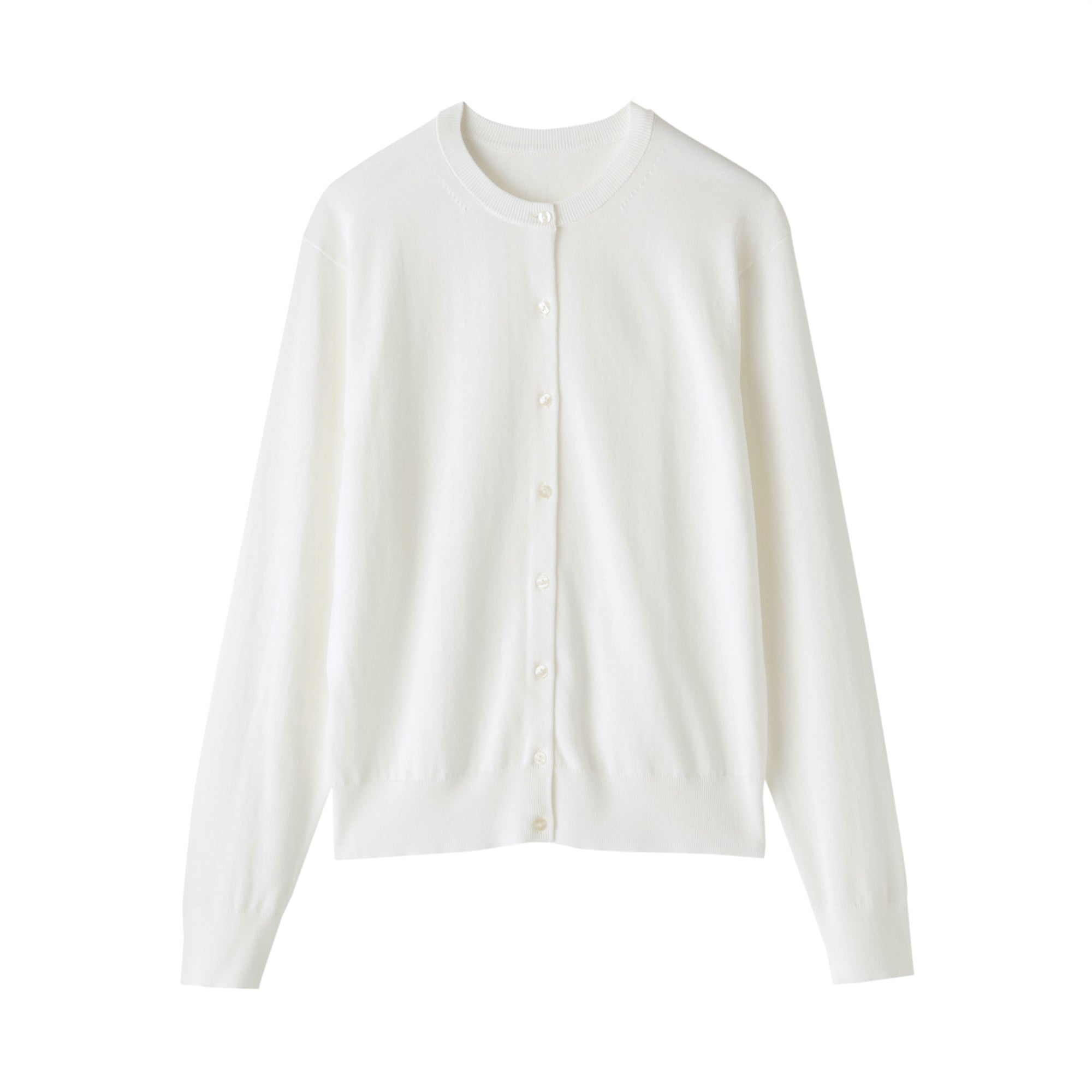 Women's High Twist Crewneck Cardigan