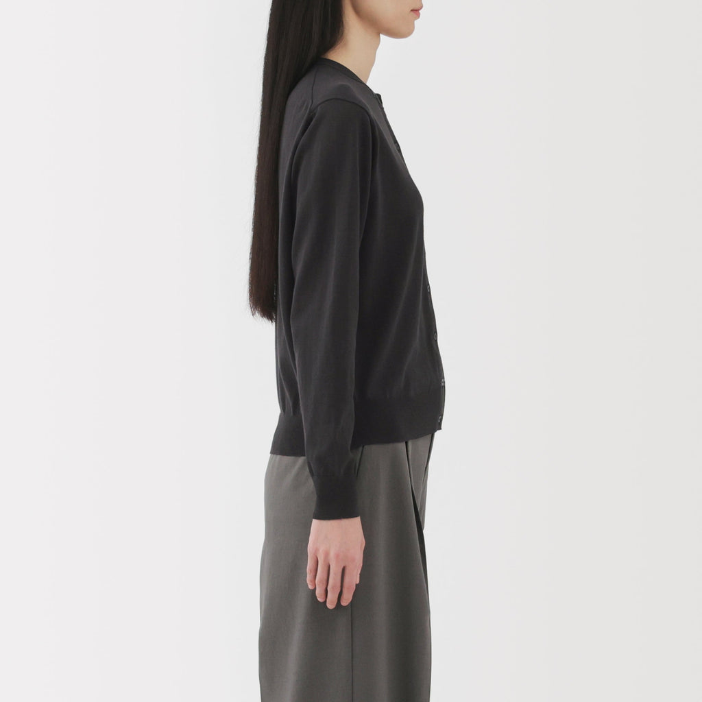 Women's High Twist Crewneck Cardigan