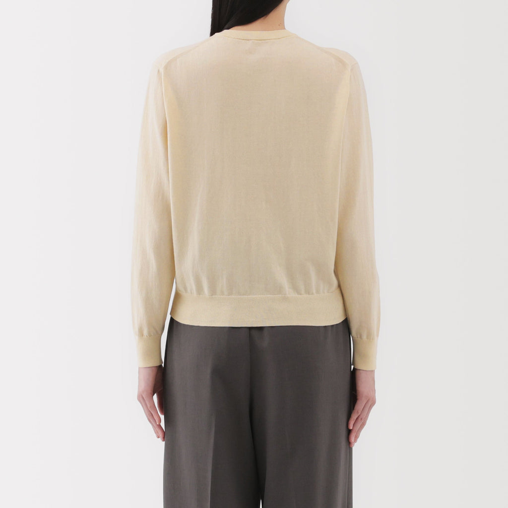 Women's High Twist Crewneck Cardigan