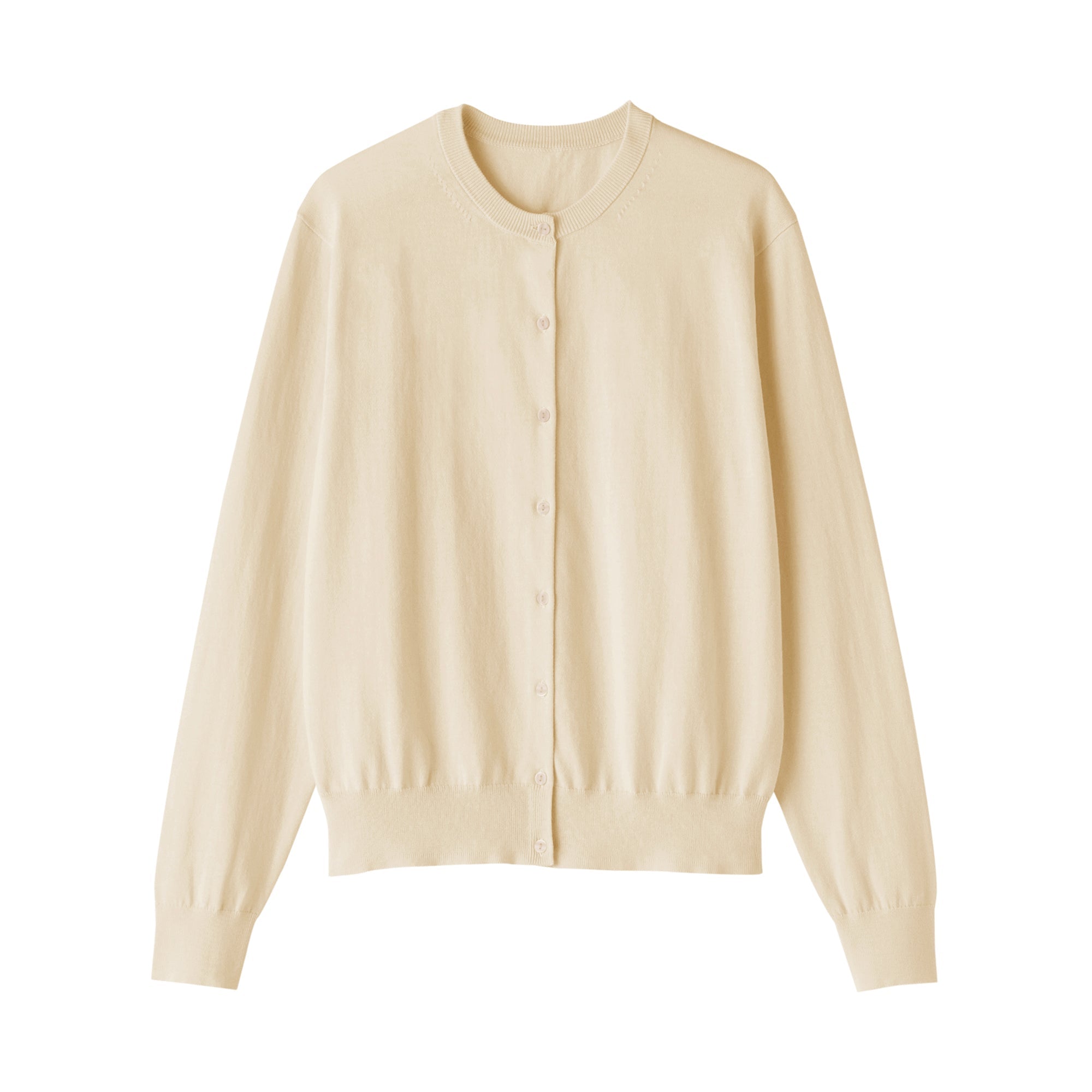 Women's High Twist Crewneck Cardigan