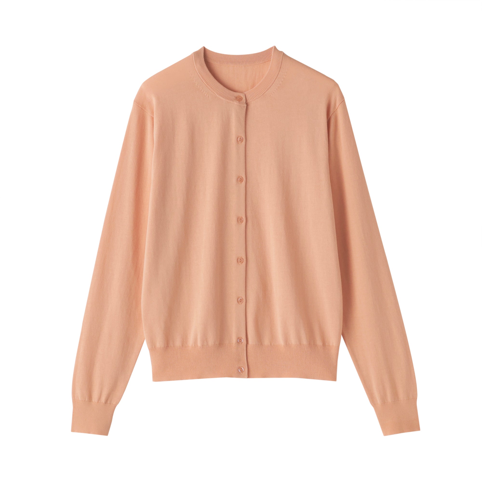 Women's High Twist Crewneck Cardigan