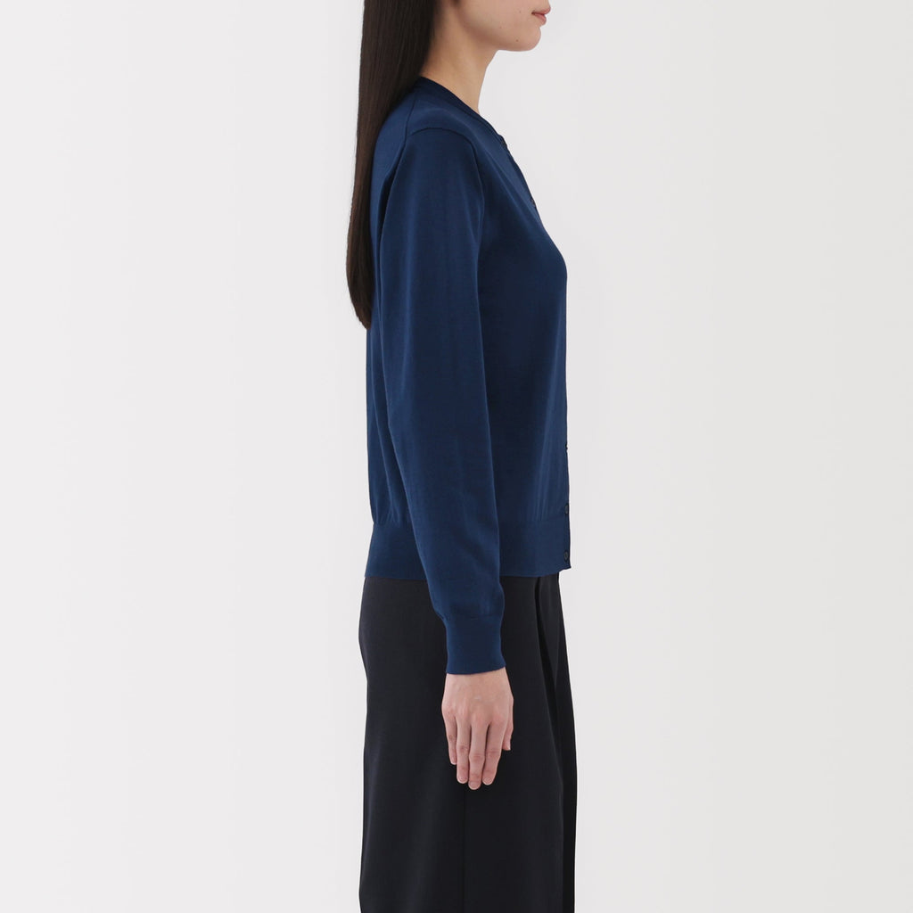 Women's High Twist Crewneck Cardigan