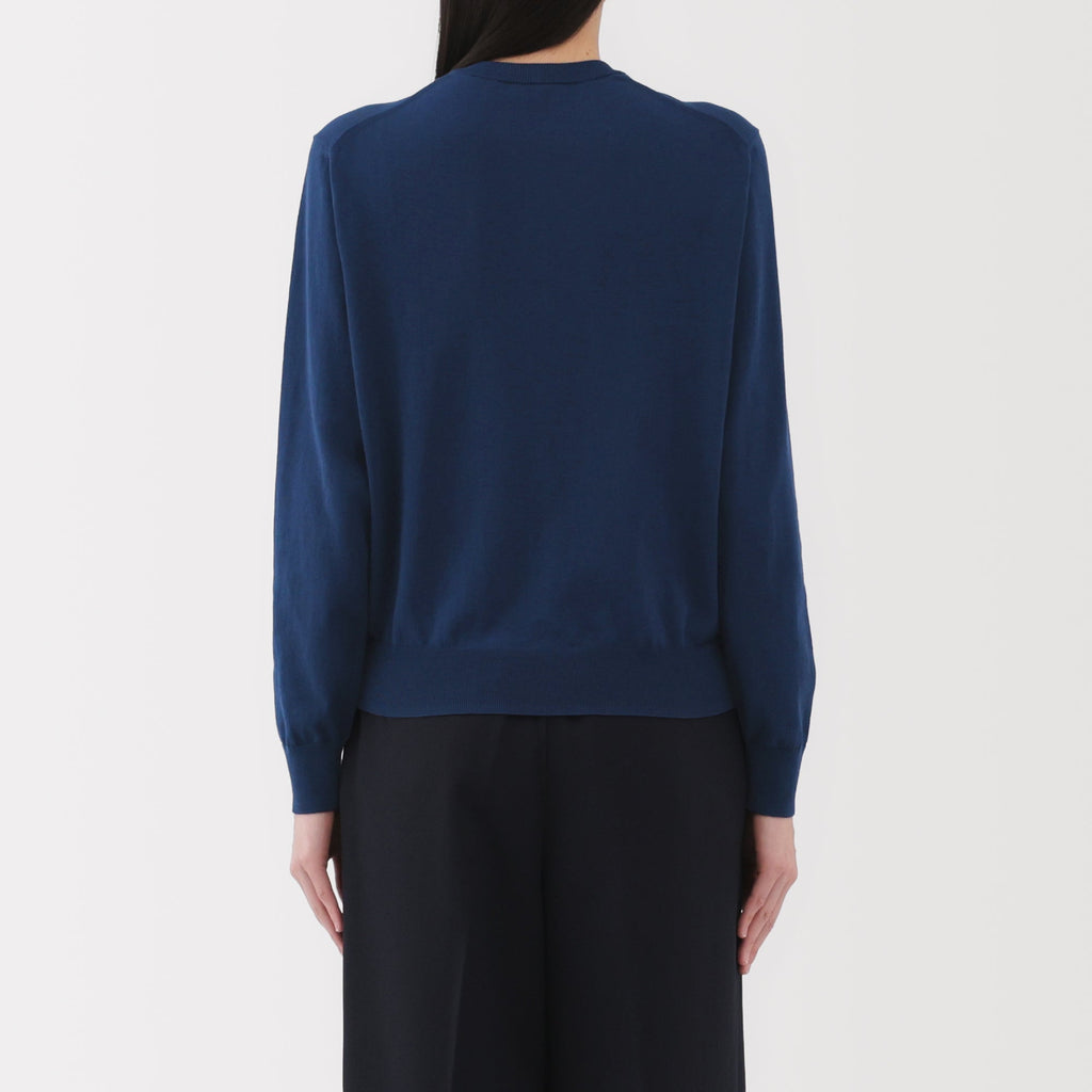 Women's High Twist Crewneck Cardigan