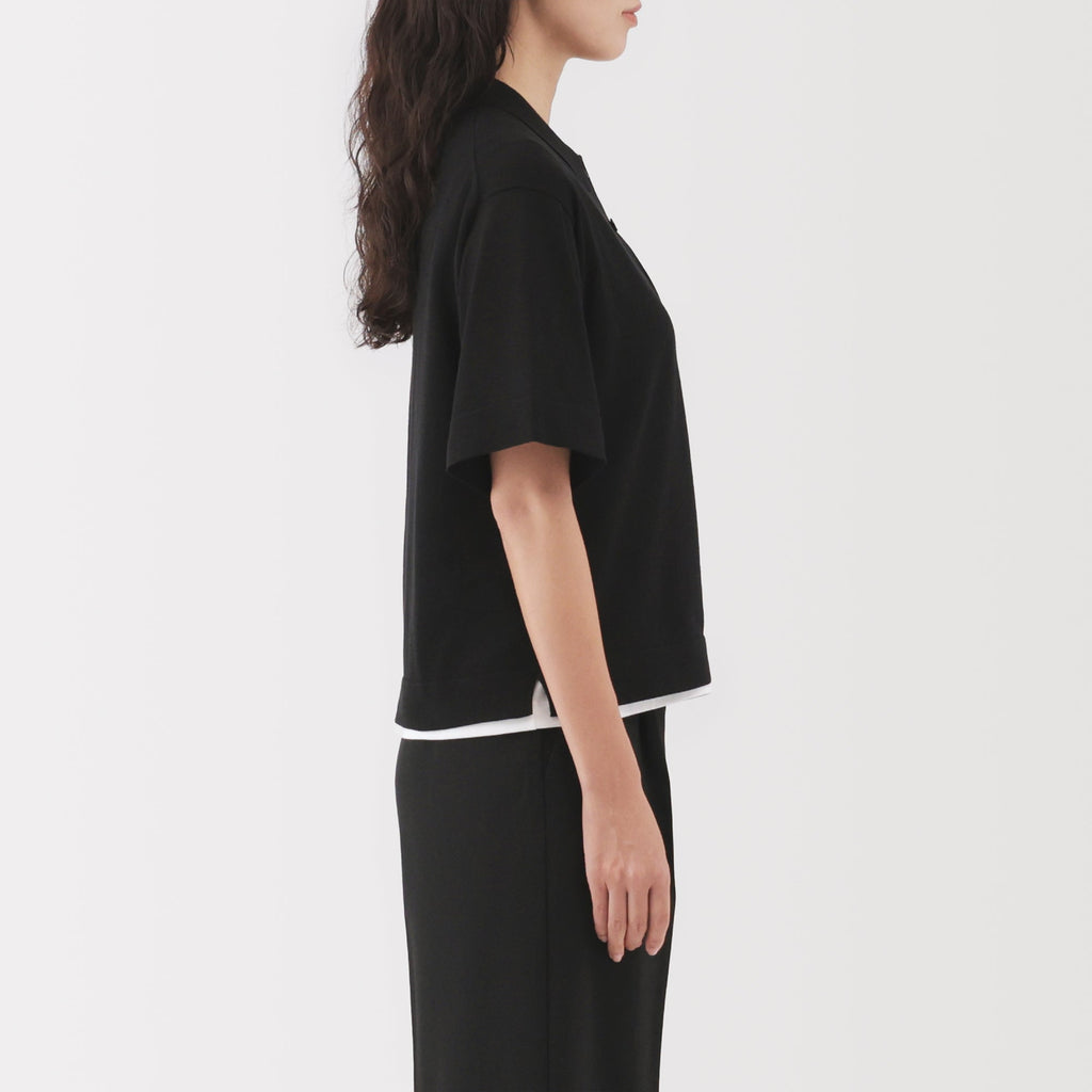 Women's Light Knit Polo Jumper