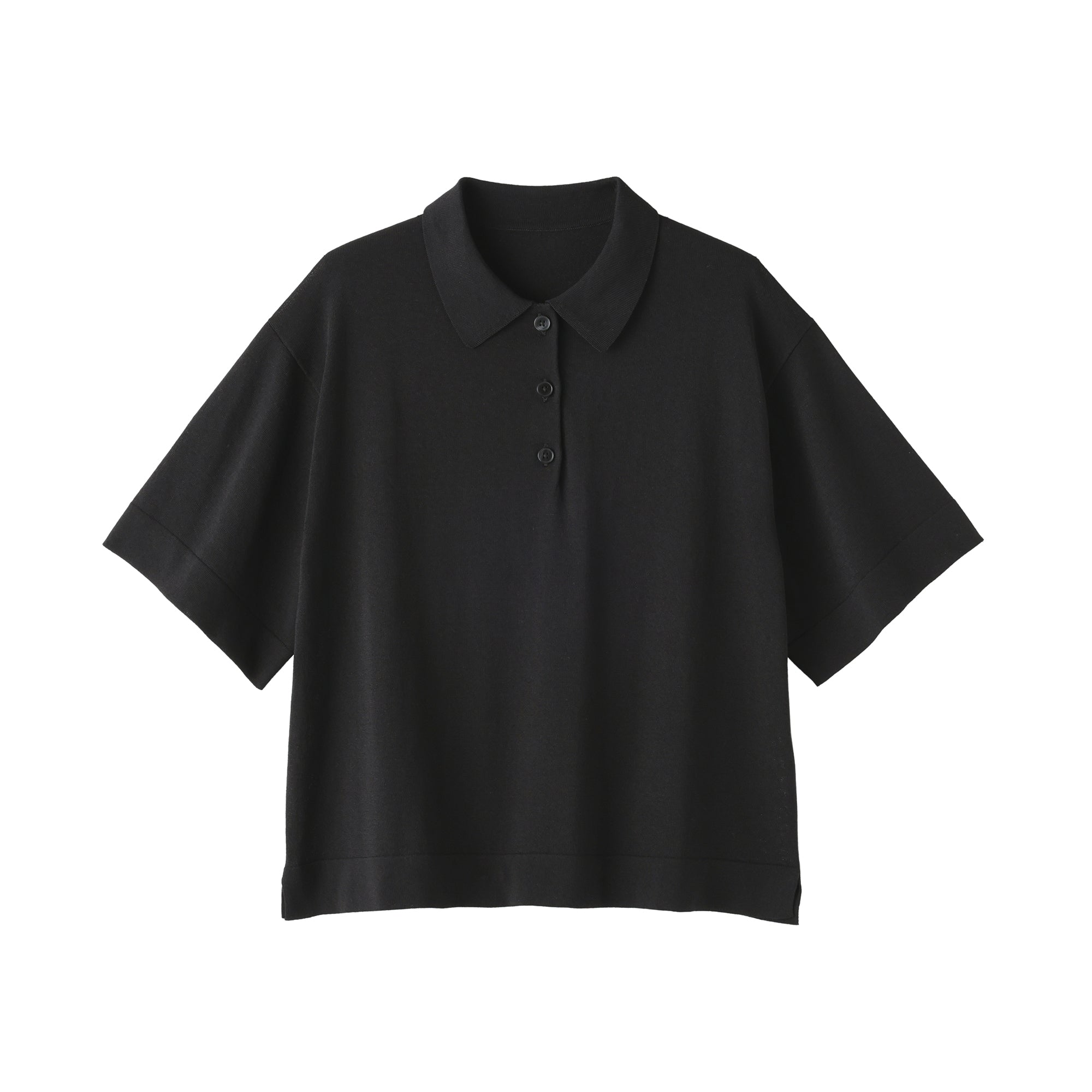 Women's Light Knit Polo Jumper