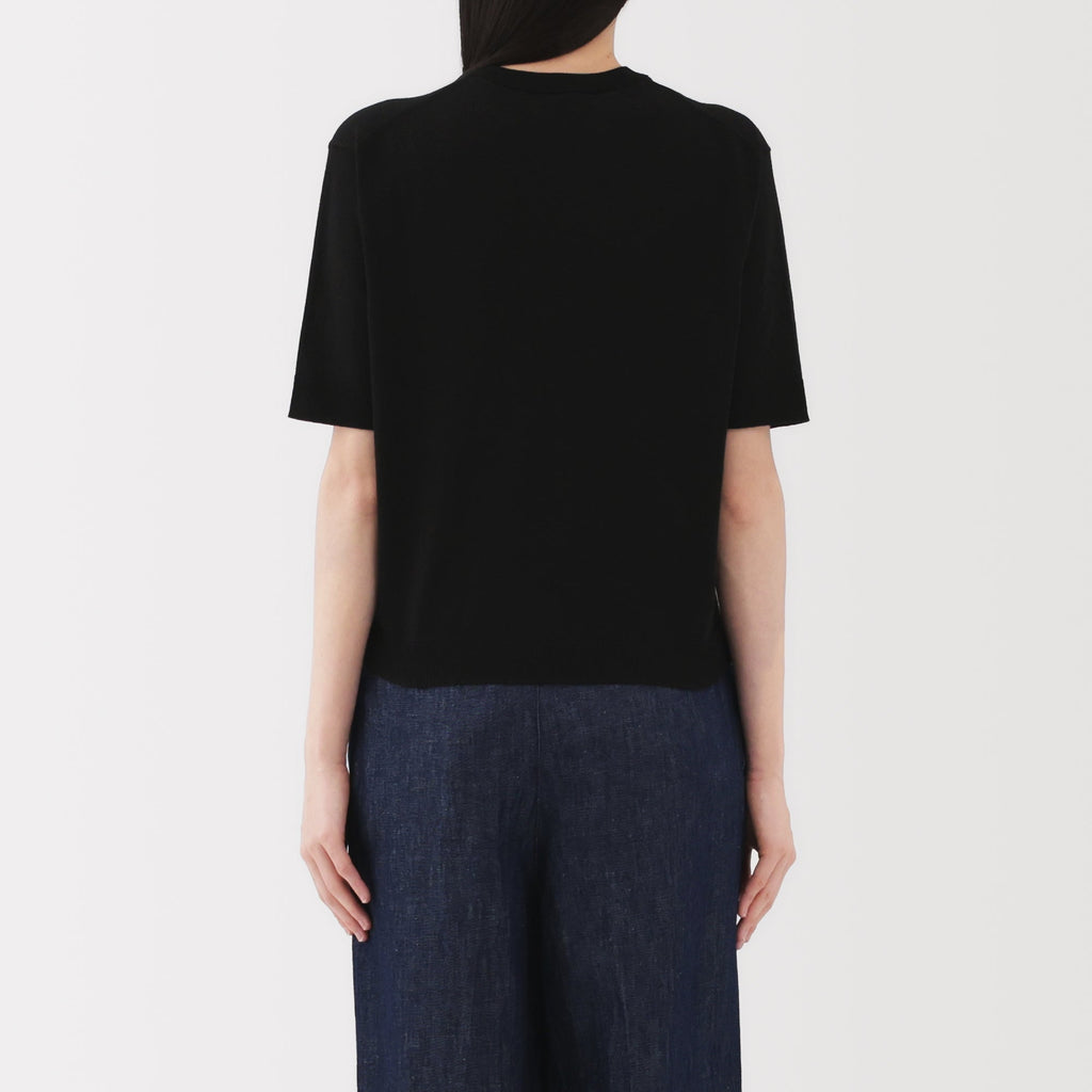 Women's High Twist Half Sleeve Sweater