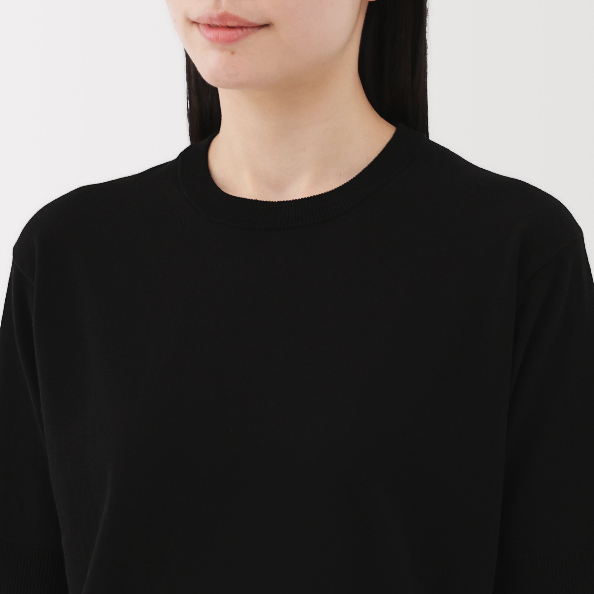 Women's High Twist Half Sleeve Sweater