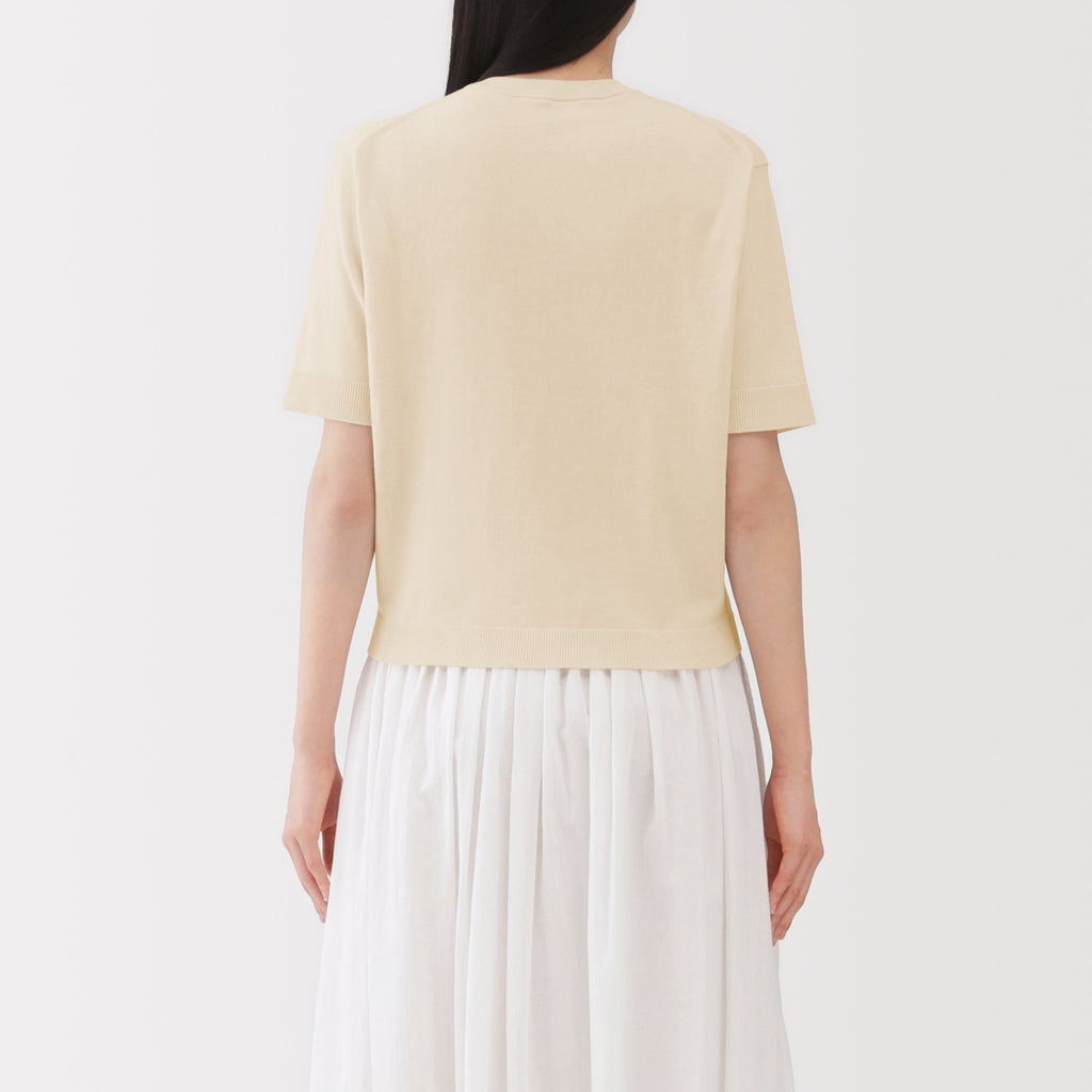 Women's High Twist Half Sleeve Sweater