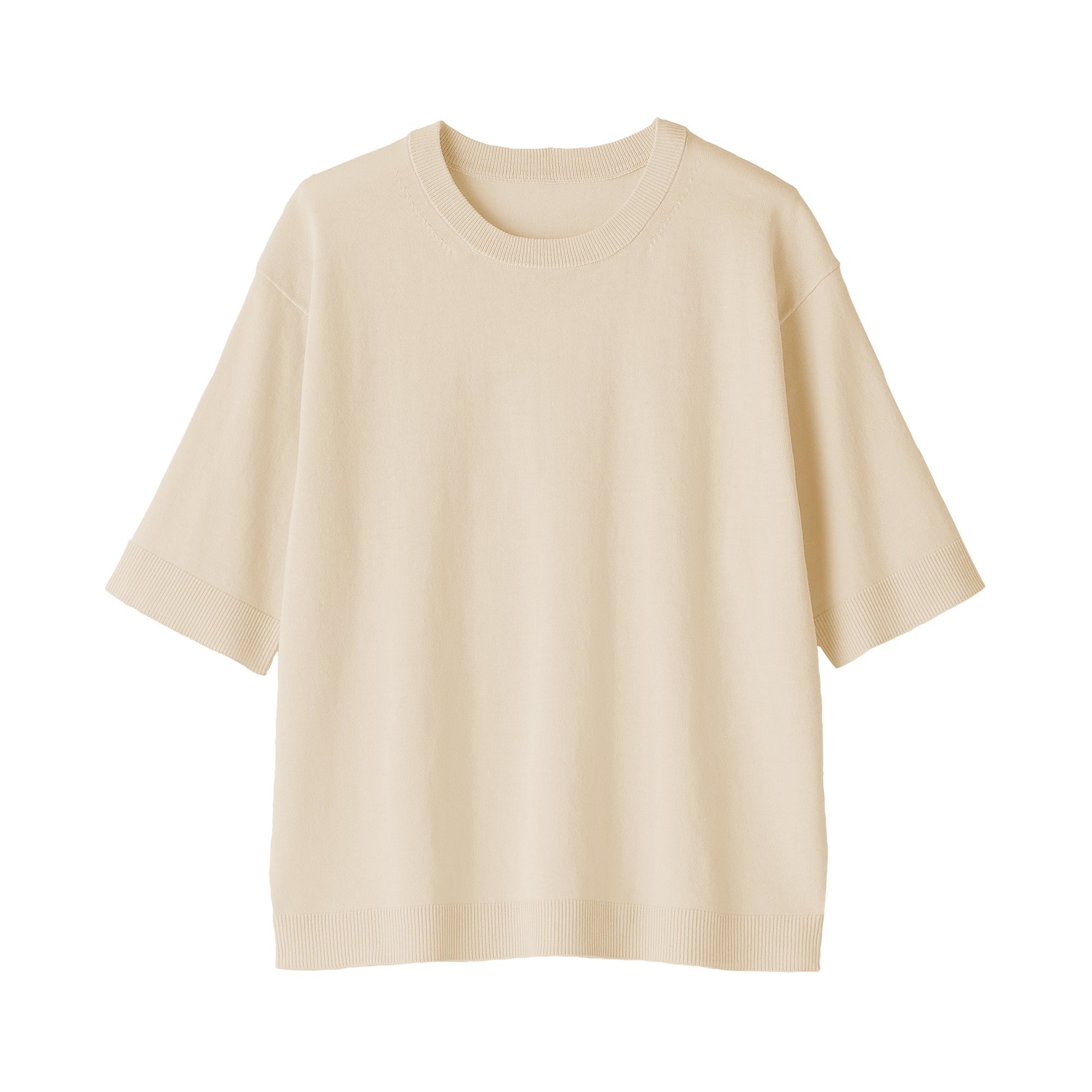 Women's High Twist Half Sleeve Sweater