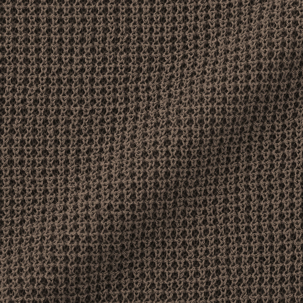 Women's Linen Blend Mesh Half Sleeve Sweater