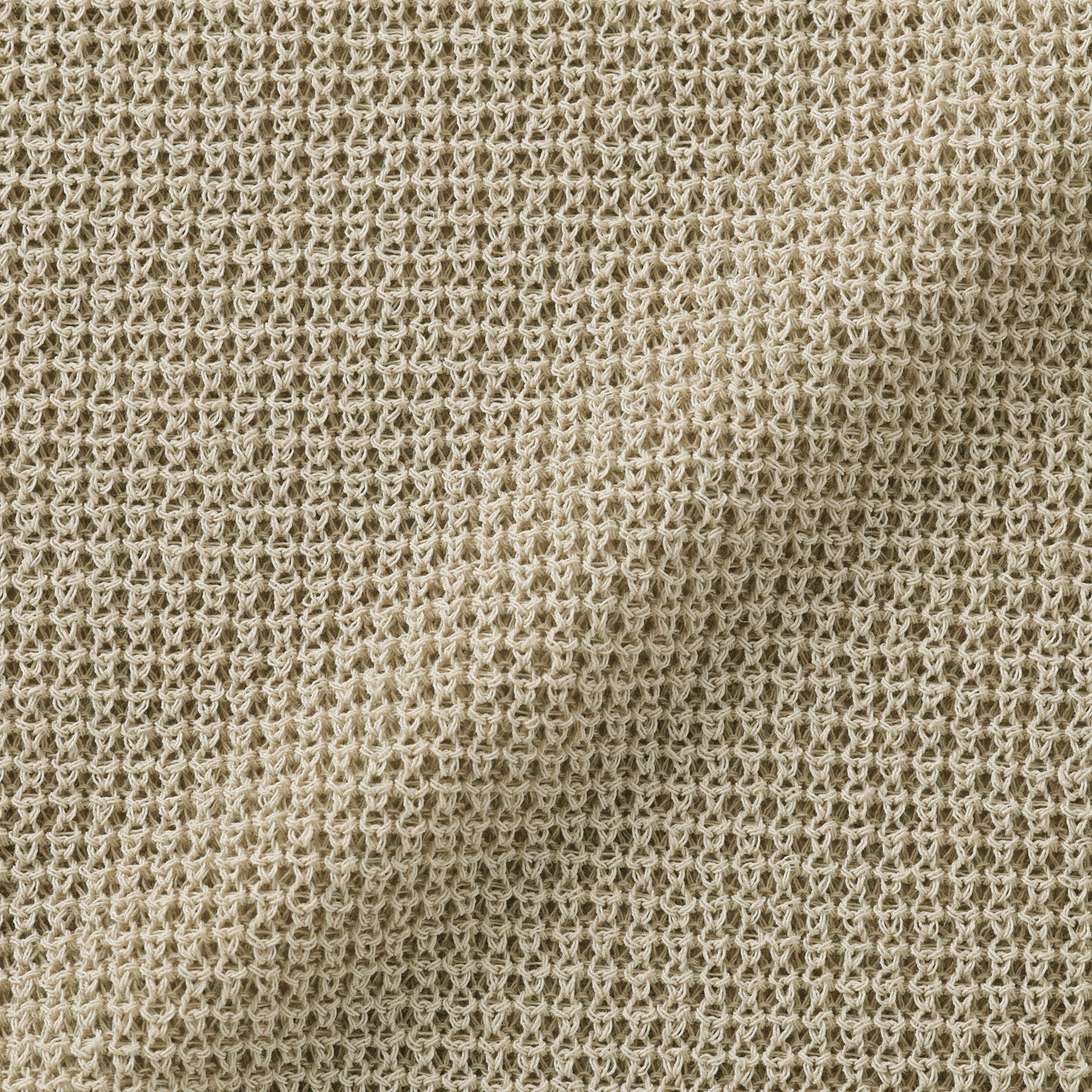 Women's Linen Blend Mesh V Neck Cardigan