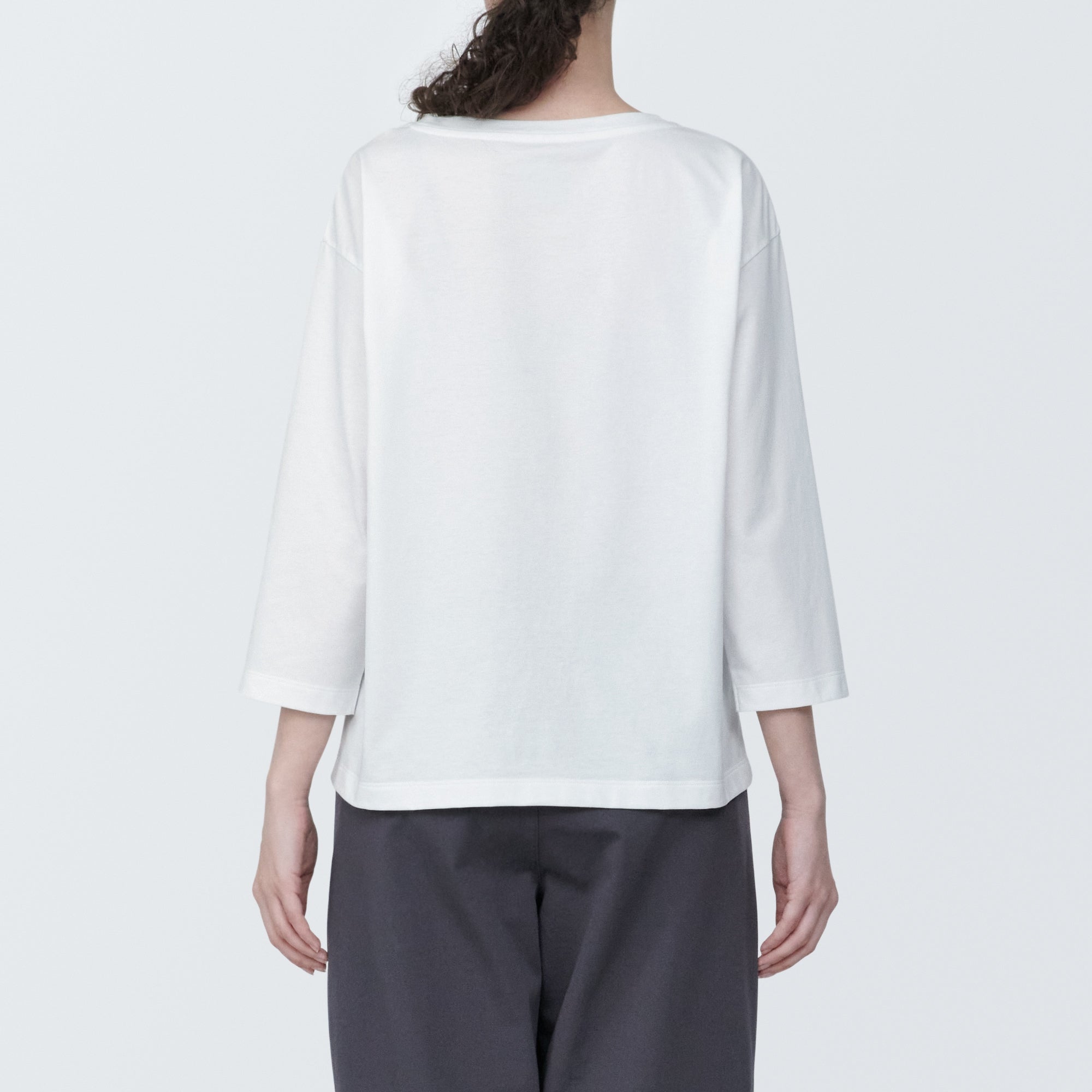 Women's Jersey Boatneck 3/4 Sleeve T-Shirt