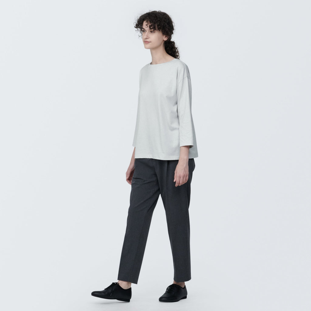 Women's Jersey Boatneck 3/4 Sleeve T-Shirt