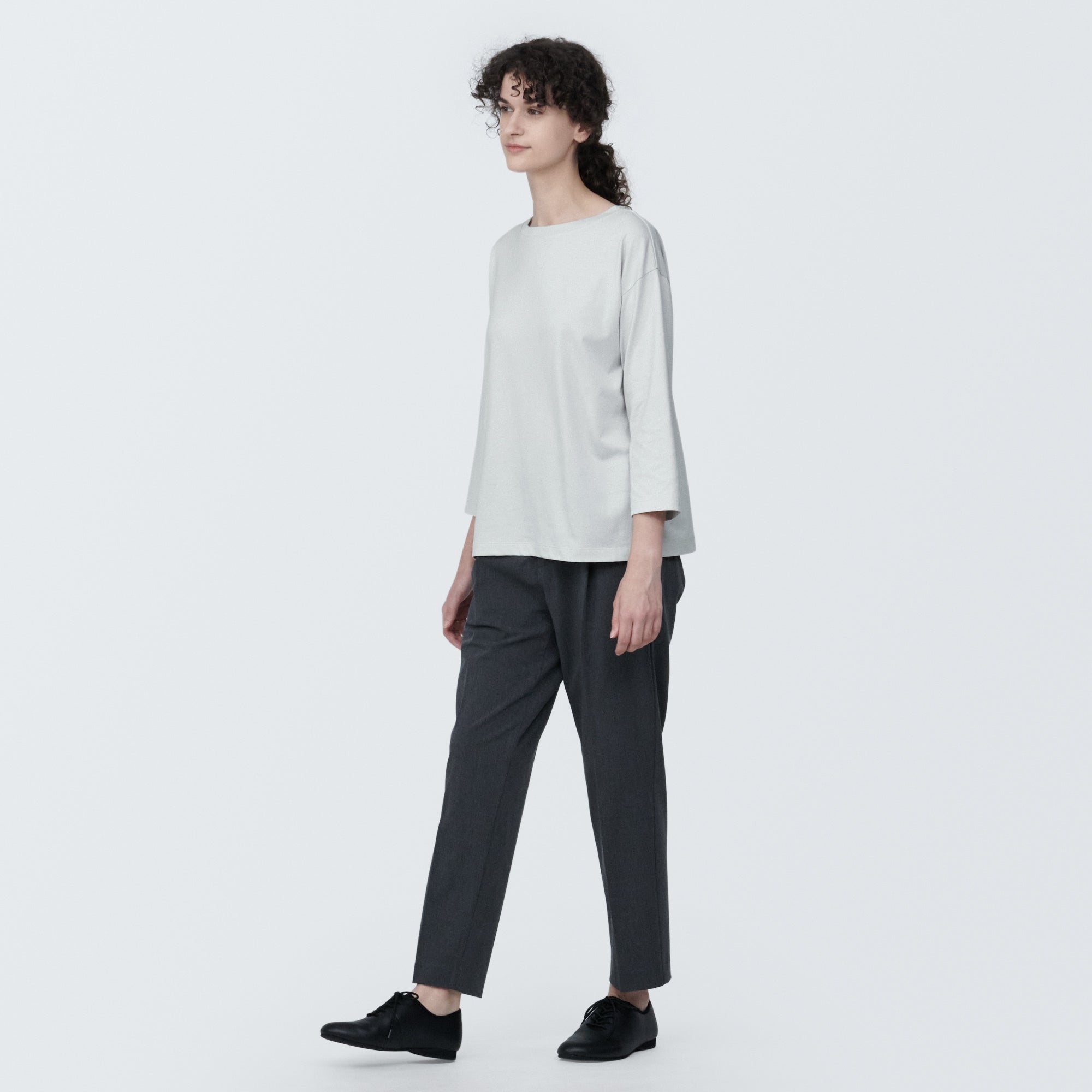 Women's Jersey Boatneck 3/4 Sleeve T-Shirt