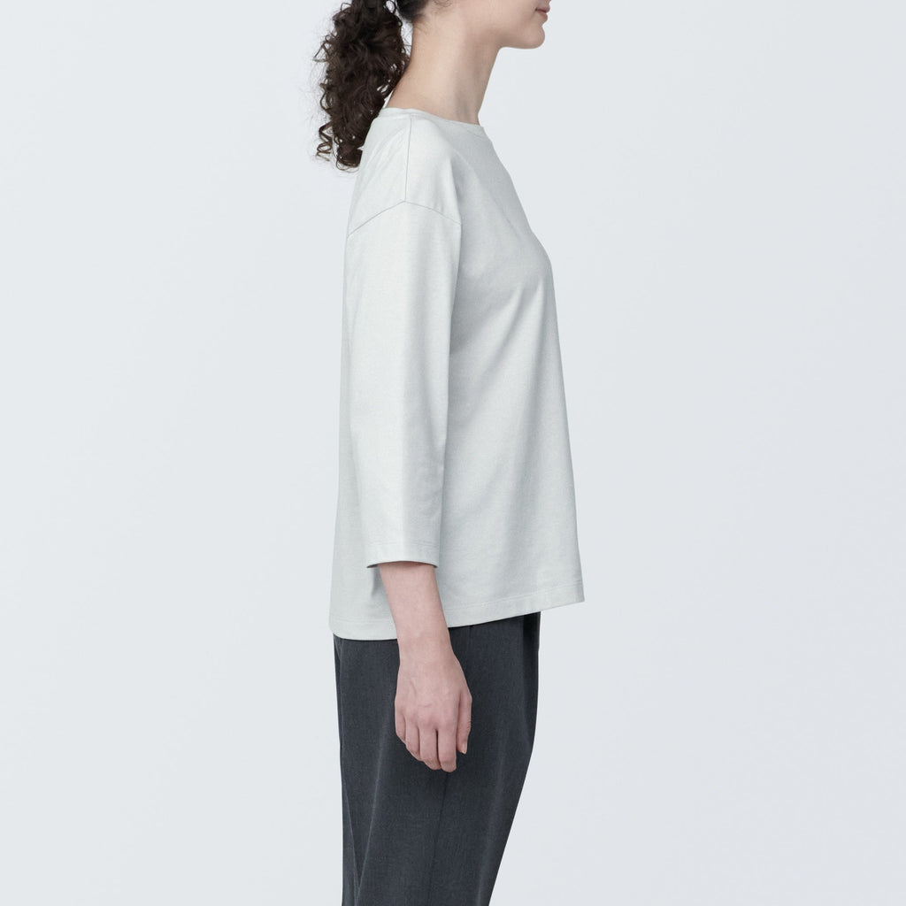 Women's Jersey Boatneck 3/4 Sleeve T-Shirt