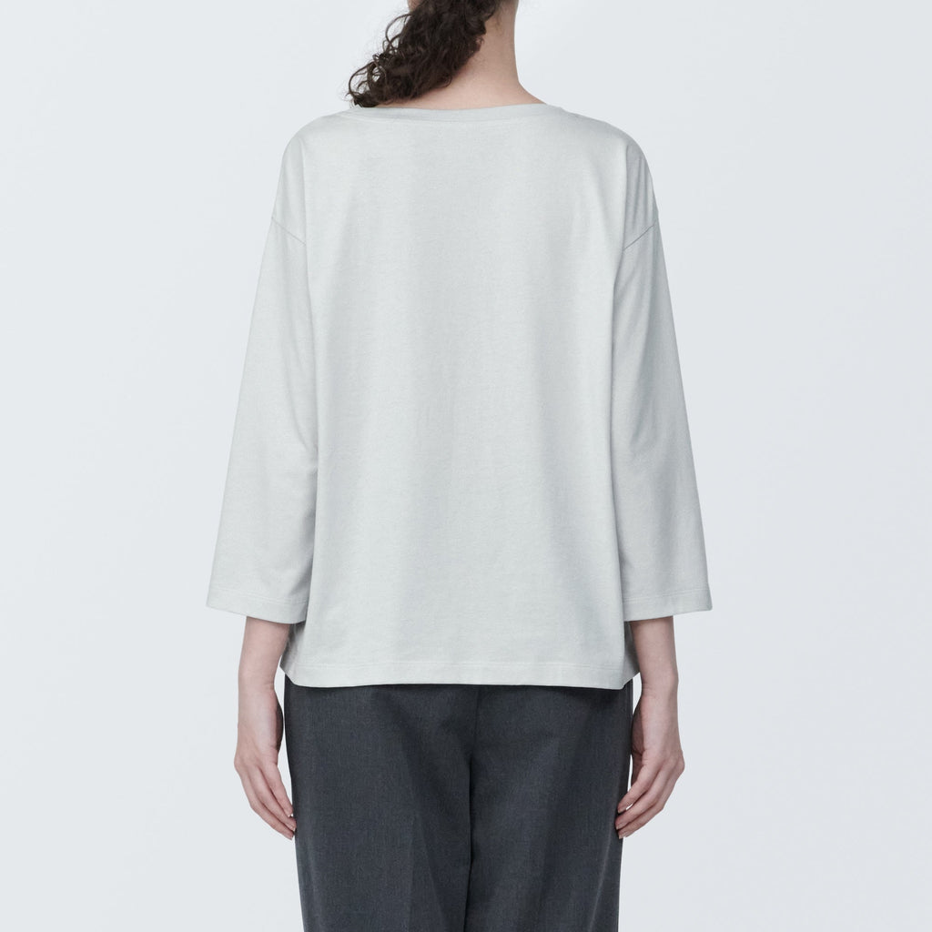 Women's Jersey Boatneck 3/4 Sleeve T-Shirt