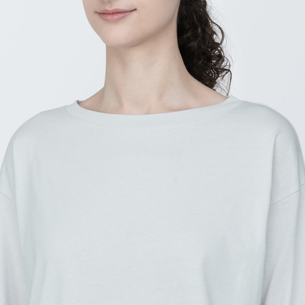 Women's Jersey Boatneck 3/4 Sleeve T-Shirt
