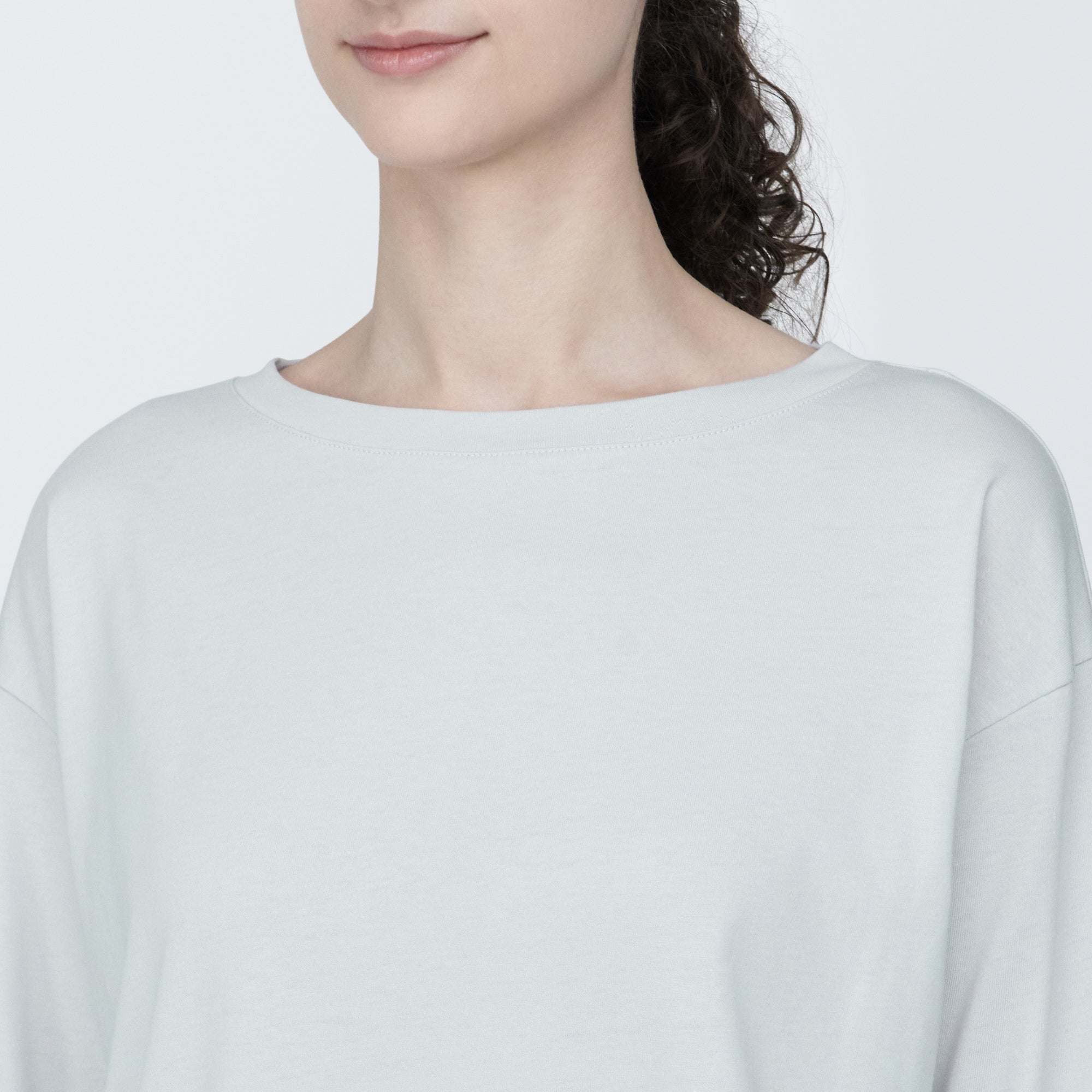 Women's Jersey Boatneck 3/4 Sleeve T-Shirt
