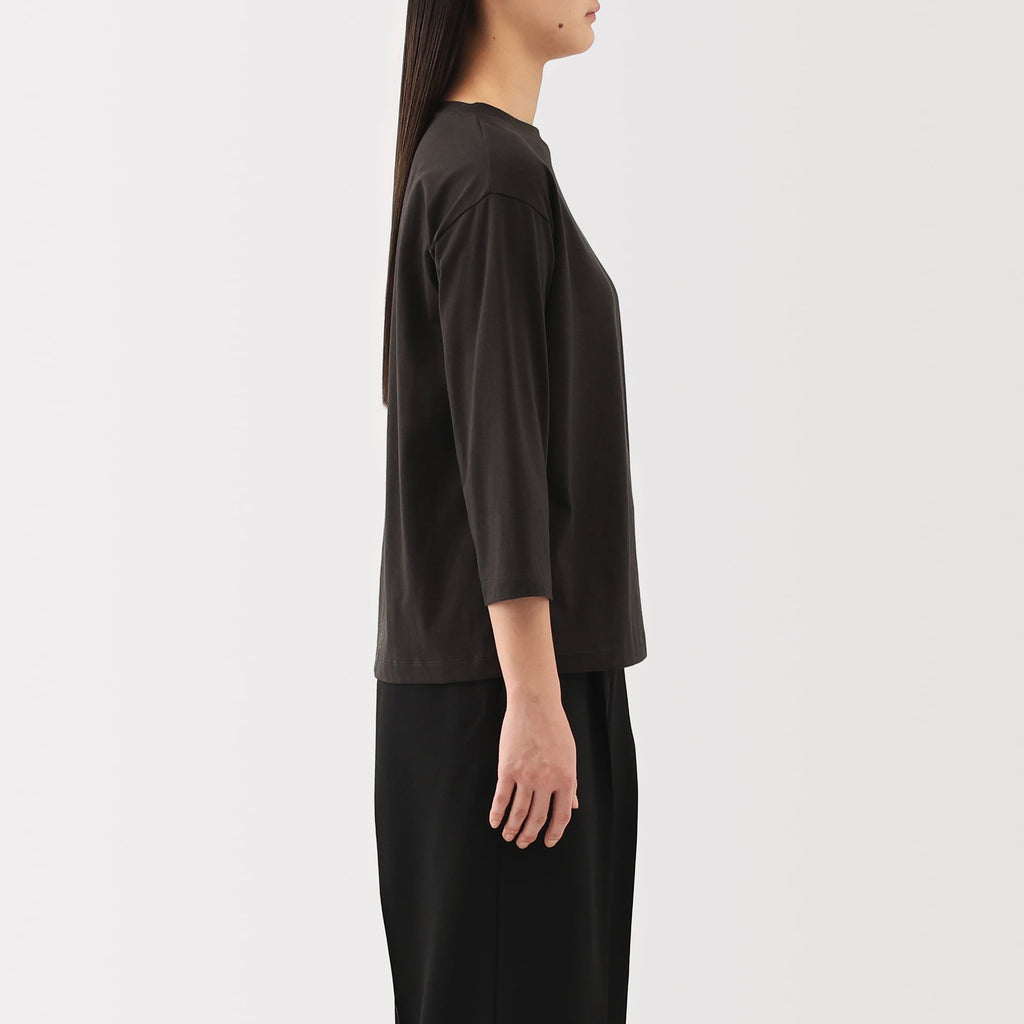 Women's Jersey Boatneck 3/4 Sleeve T-Shirt