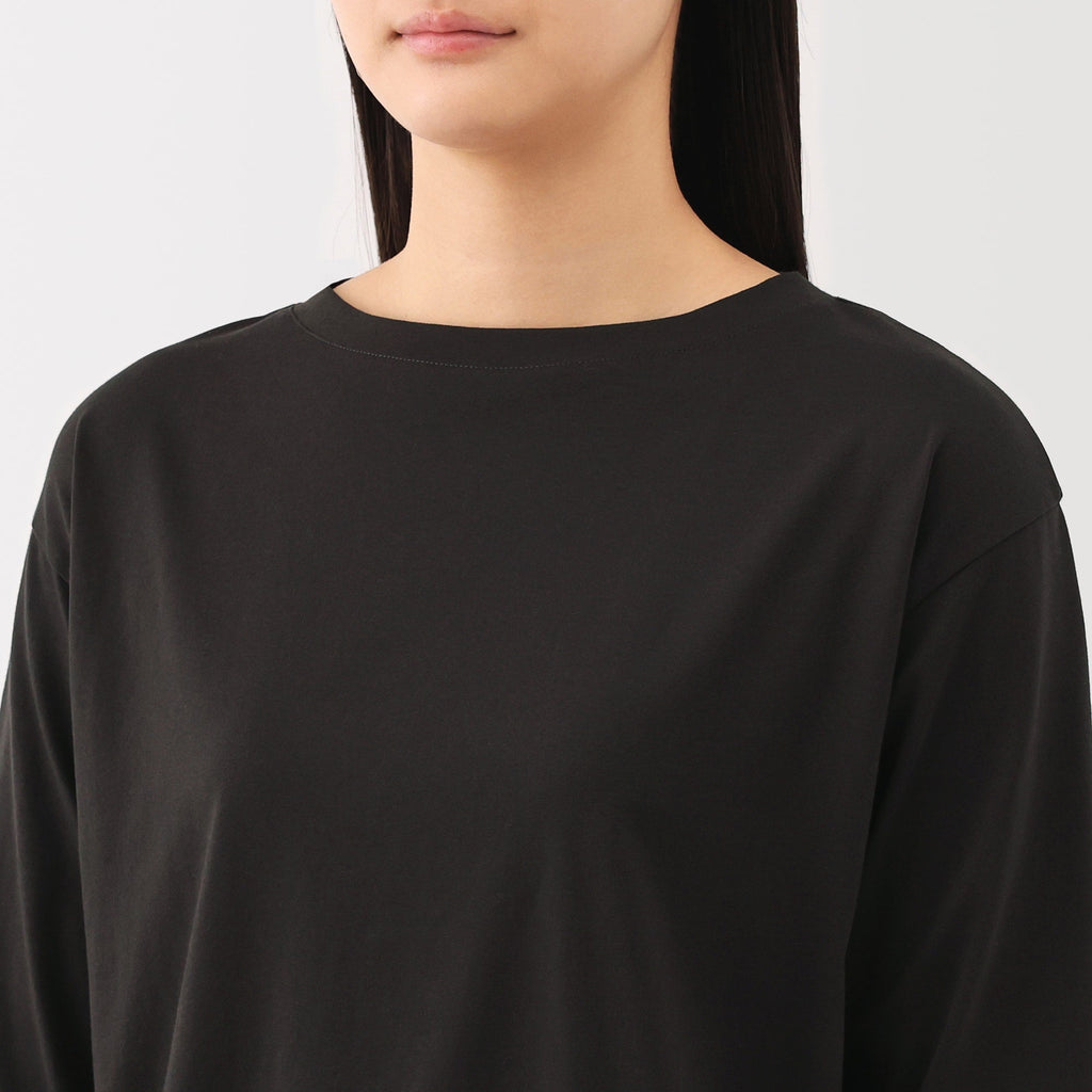 Women's Jersey Boatneck 3/4 Sleeve T-Shirt