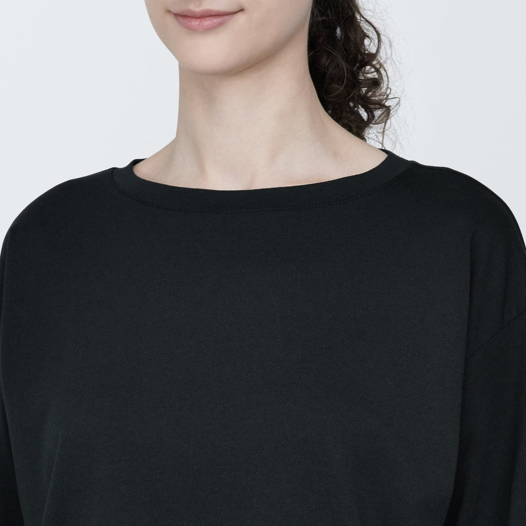 Women's Jersey Boatneck 3/4 Sleeve T-Shirt