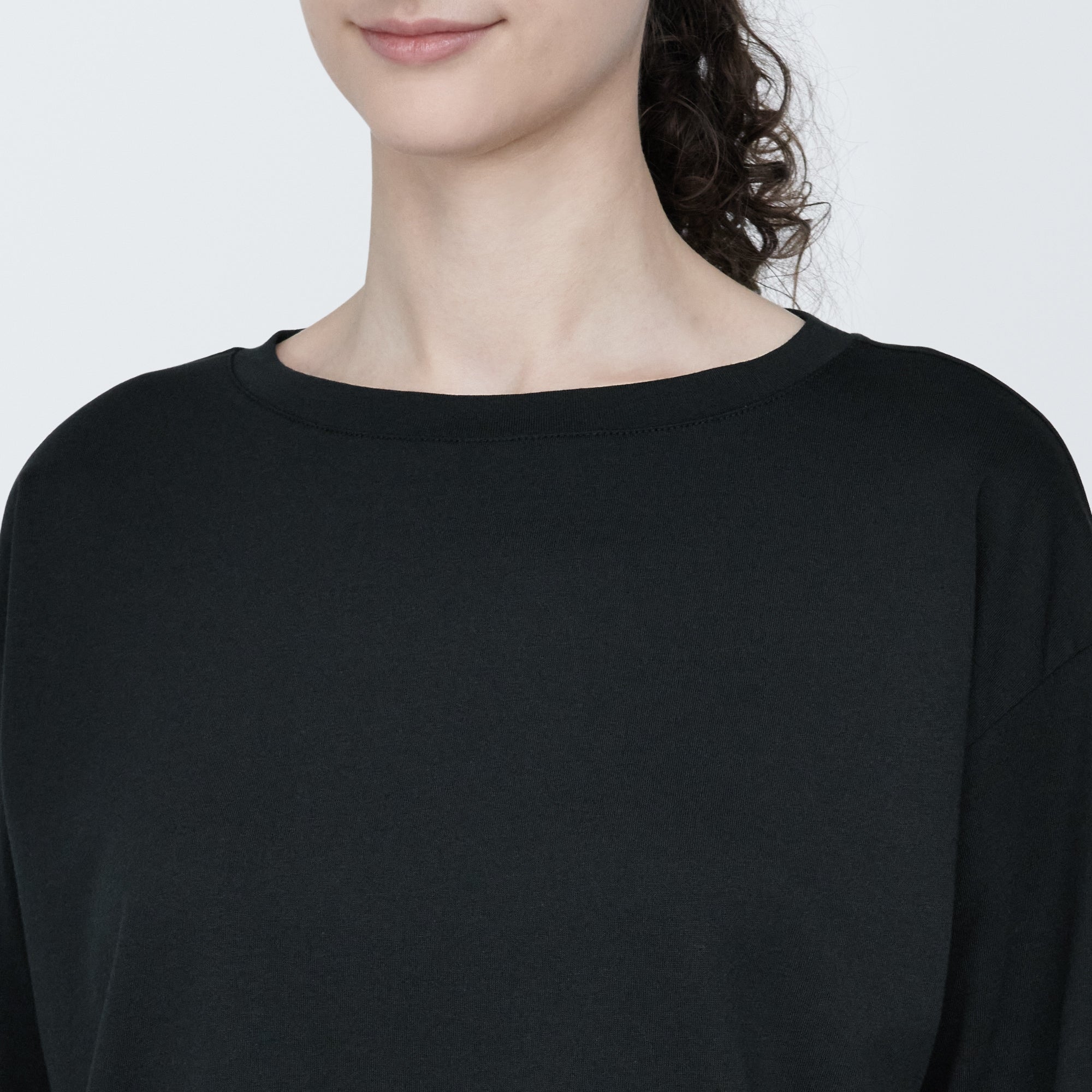 Women's Jersey Boatneck 3/4 Sleeve T-Shirt